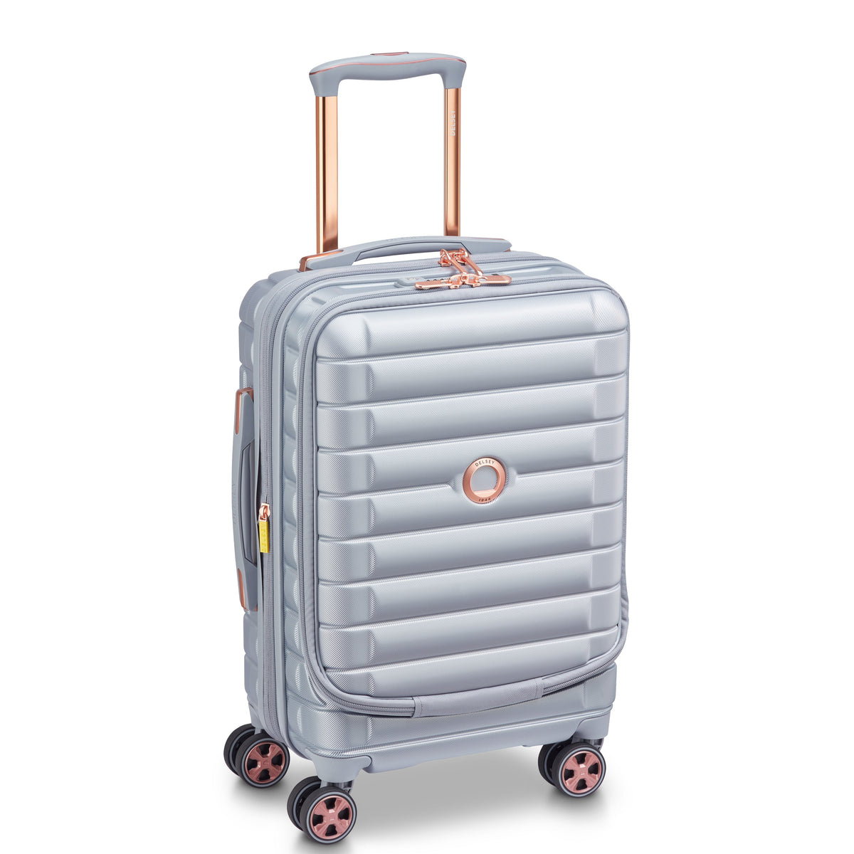 SHADOW 5.0 | Kabine Koffer Erweiterbar 55 CM platin
