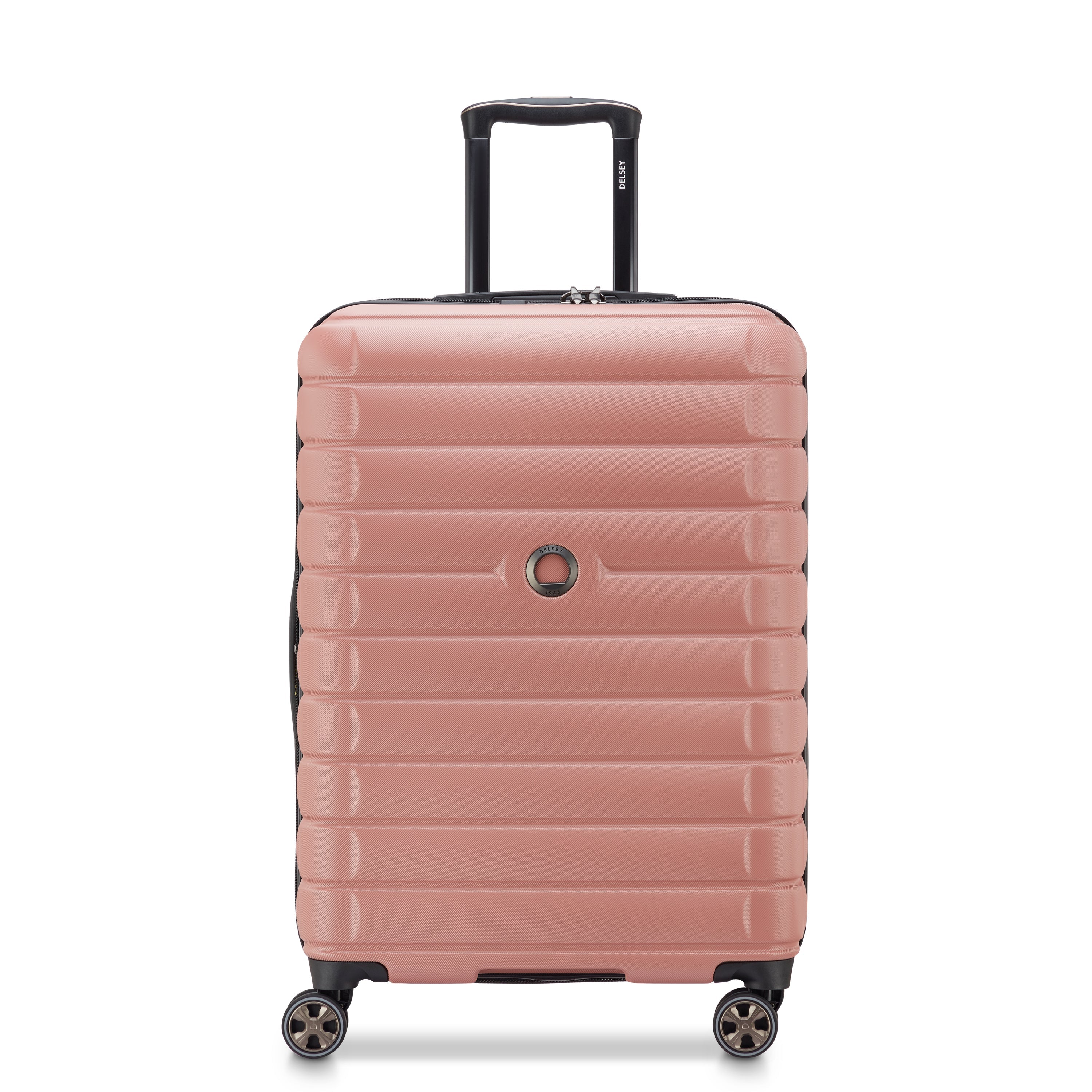 SHADOW 5.0| Valise Soute Medium Extensible 66 CM ROSE CENDRE
