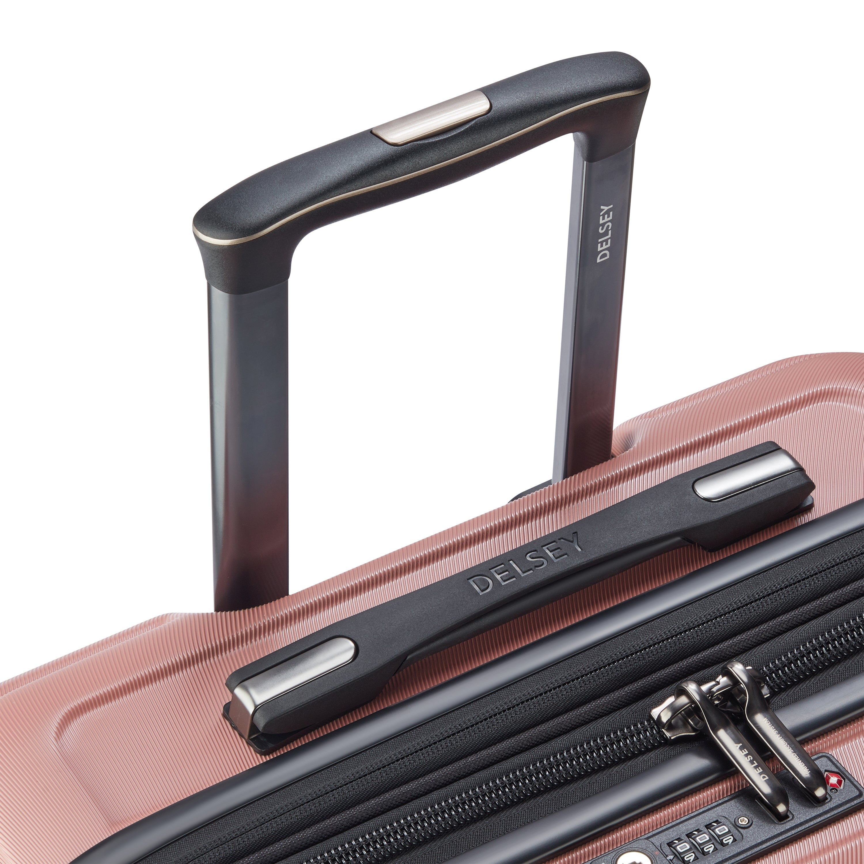 SHADOW 5.0| Valise Soute Medium Extensible 66 CM ROSE CENDRE
