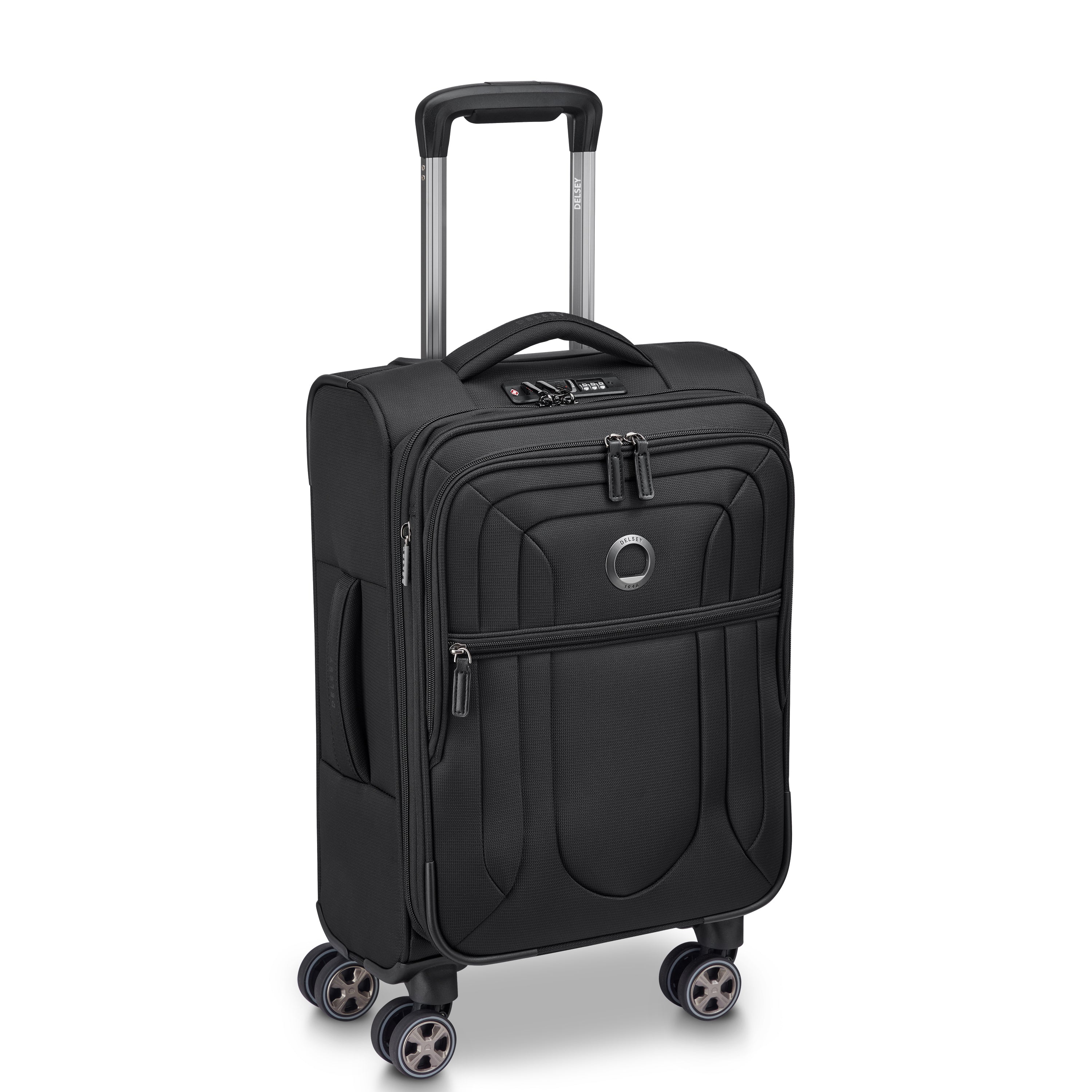 SHADOW DLX| Kabine Koffer Erweiterbar 55 CM SCHWARZ