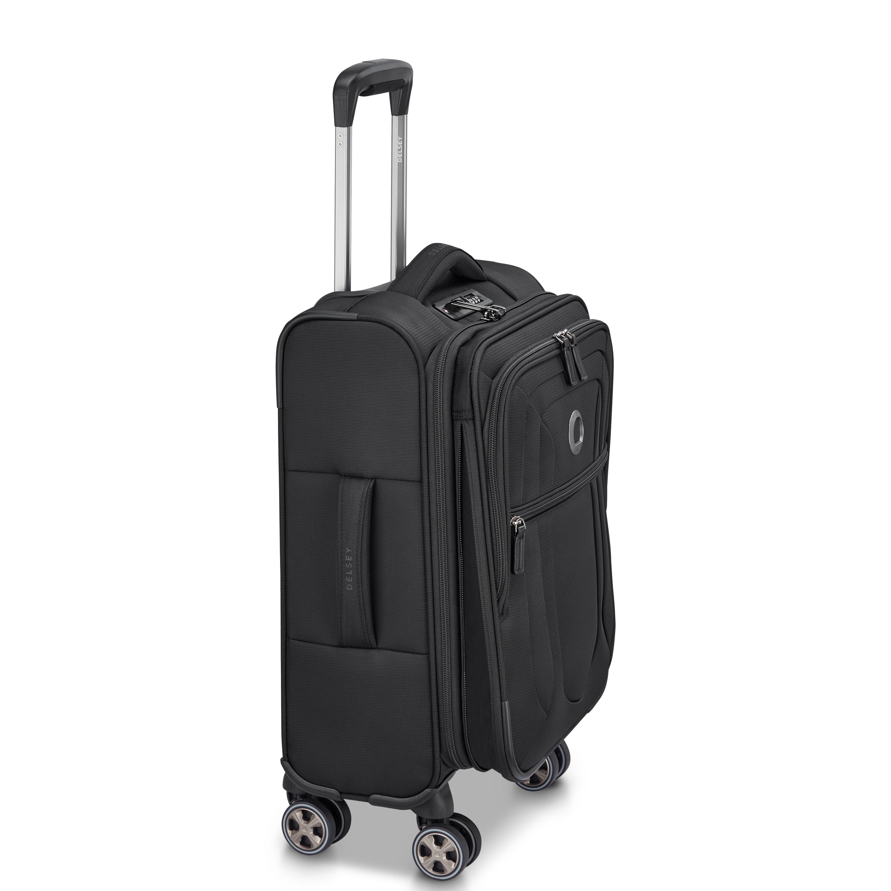 SHADOW DLX| Kabine Koffer Erweiterbar 55 CM SCHWARZ