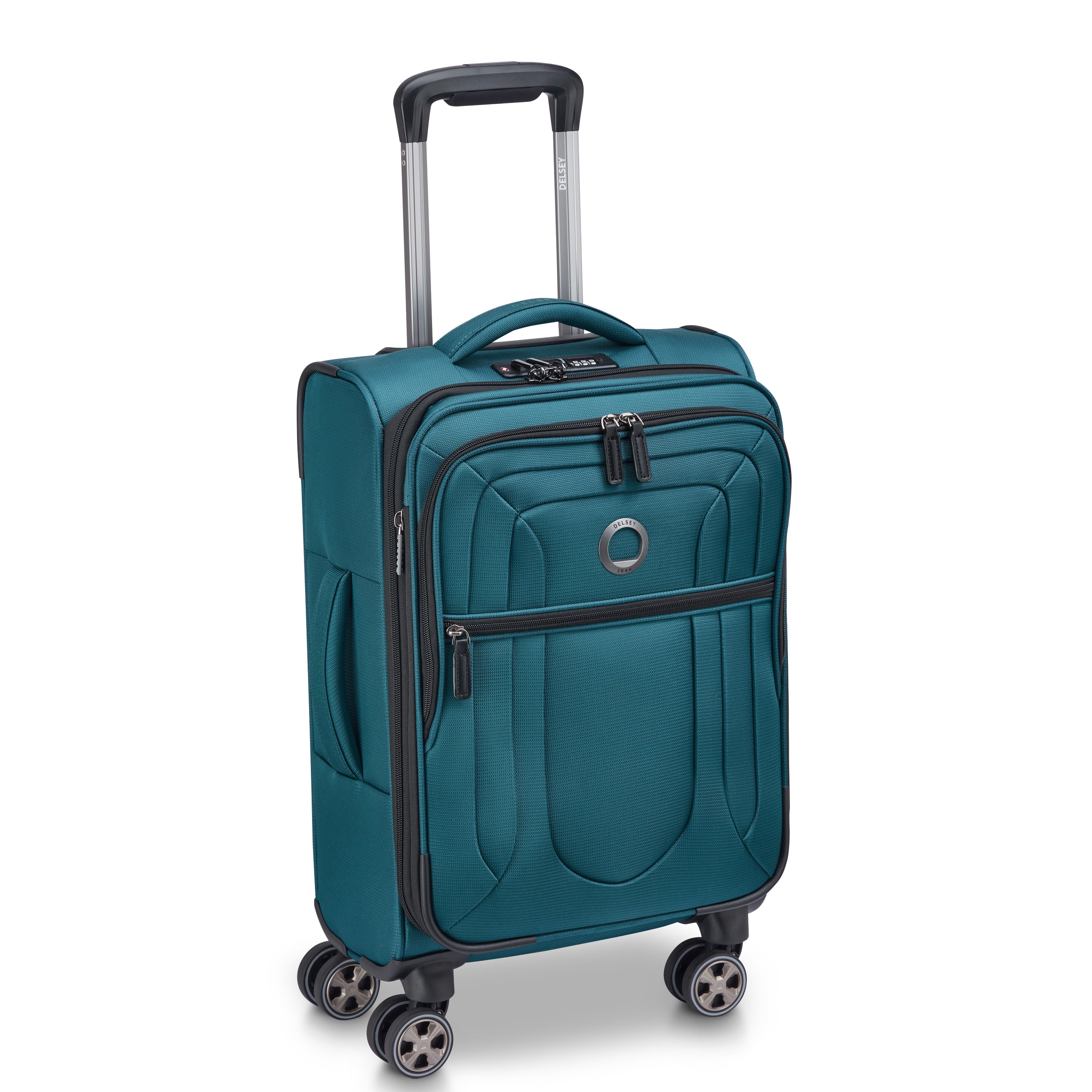 SHADOW DLX| Kabine Koffer Erweiterbar 55 CM TÜRKIS