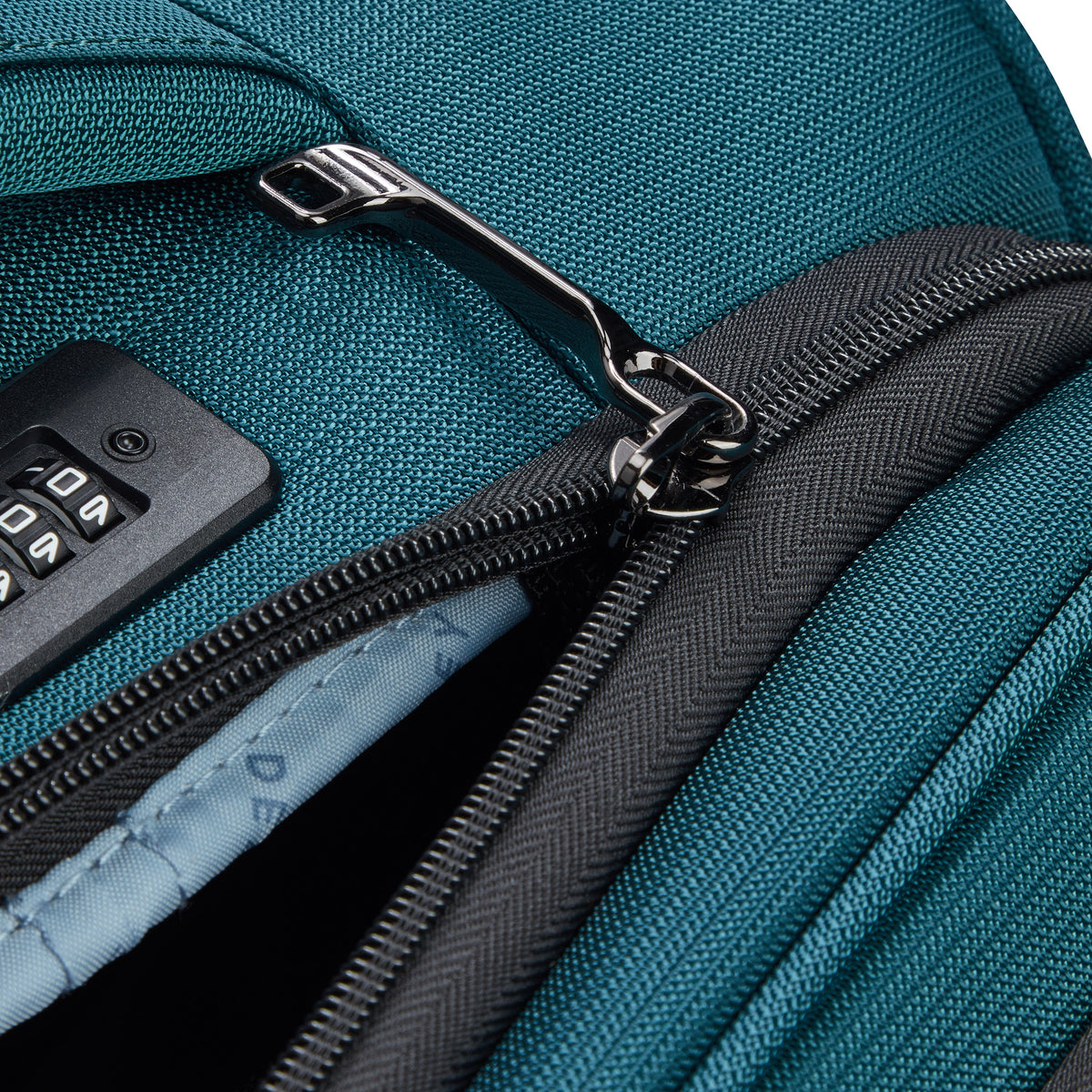 SHADOW DLX | Expandable Cabin Suitcase 55 CM teal blue