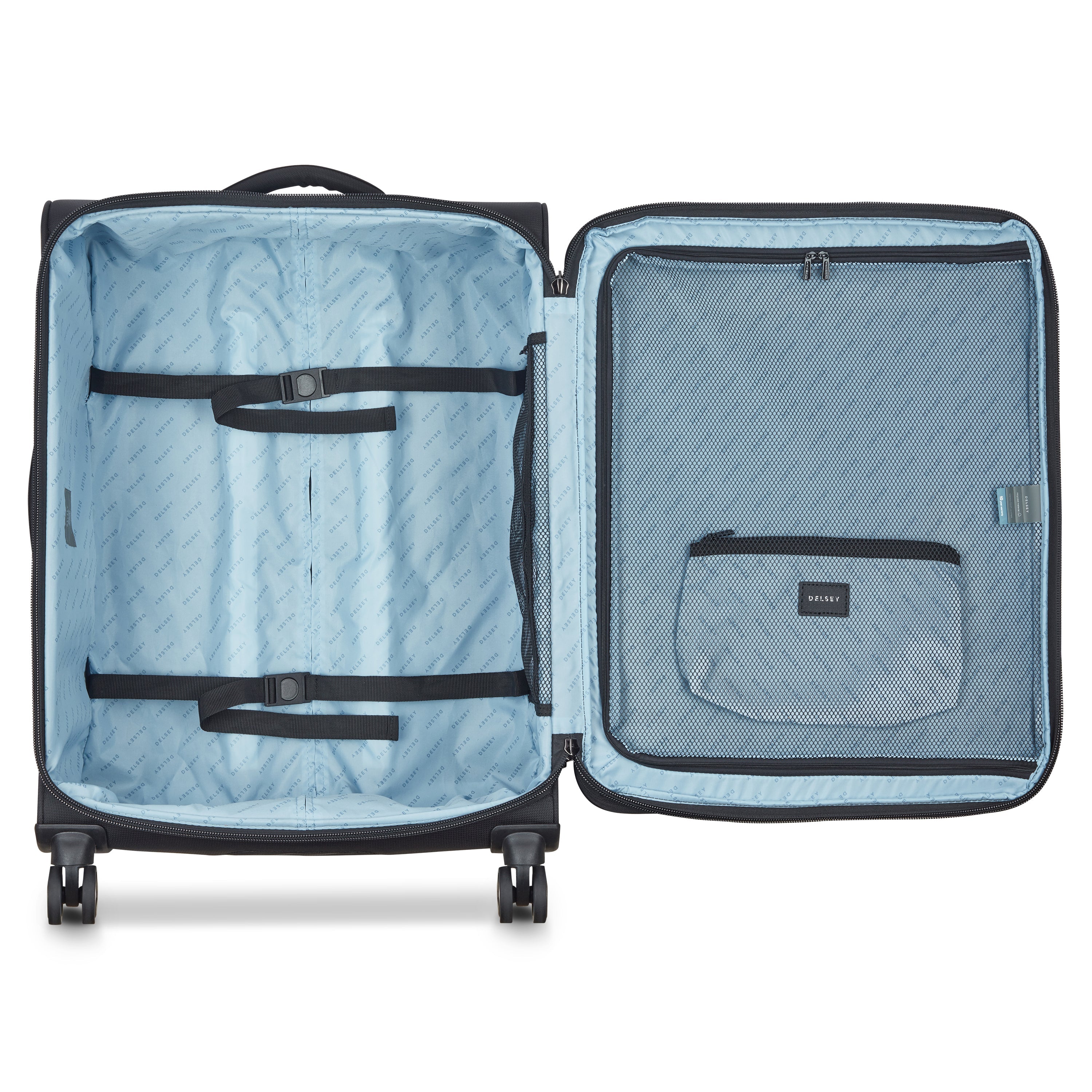 SHADOW DLX| Valise Soute Medium Extensible 70 CM NOIR
