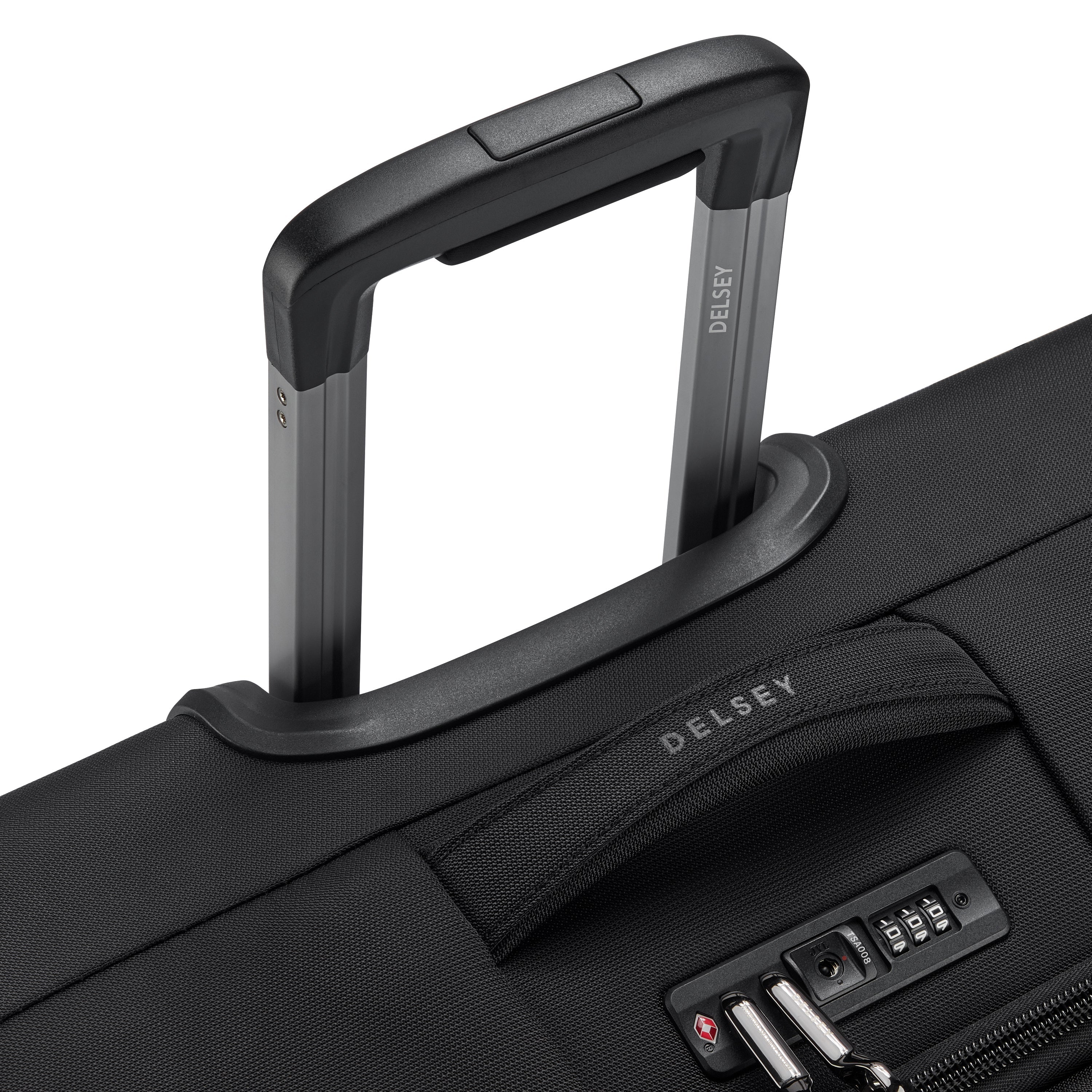 SHADOW DLX| Valise Soute Medium Extensible 70 CM NOIR