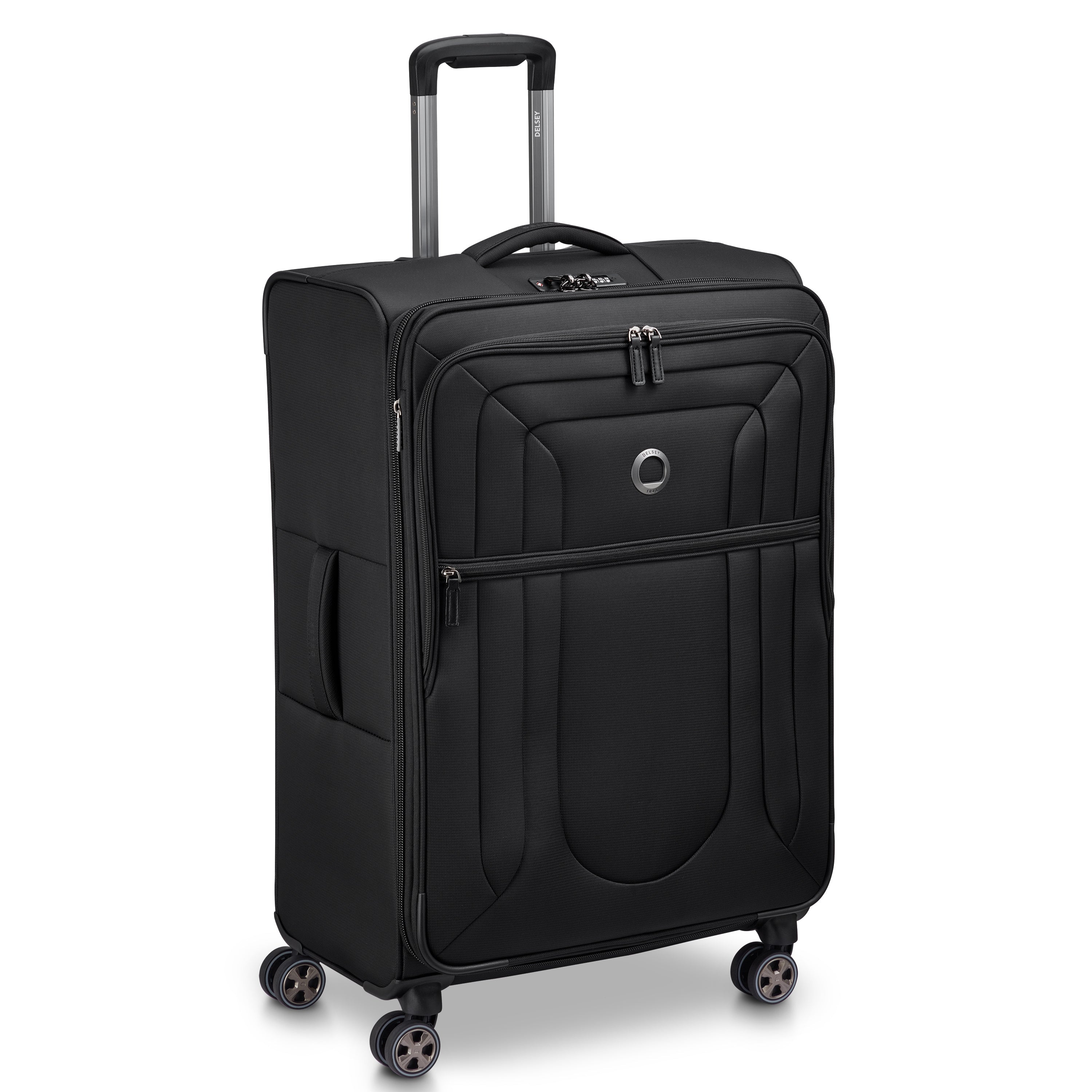 SHADOW DLX| Valise Soute Large Extensible 76 CM NOIR