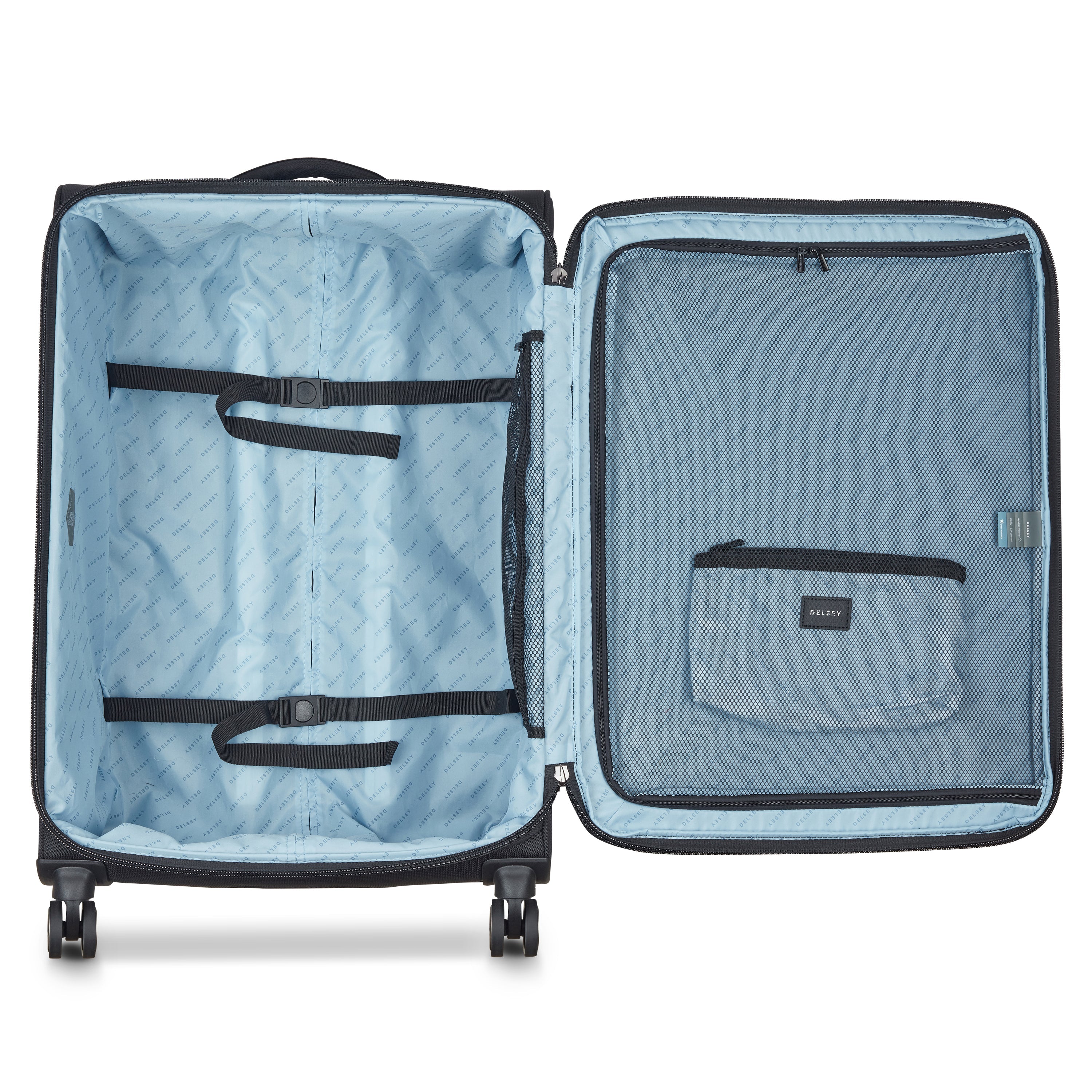 SHADOW DLX| Valise Soute Large Extensible 76 CM NOIR