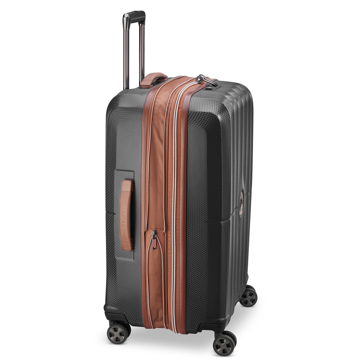 CARROUSEL | Expandable Medium Check-In Suitcase 67 CM black