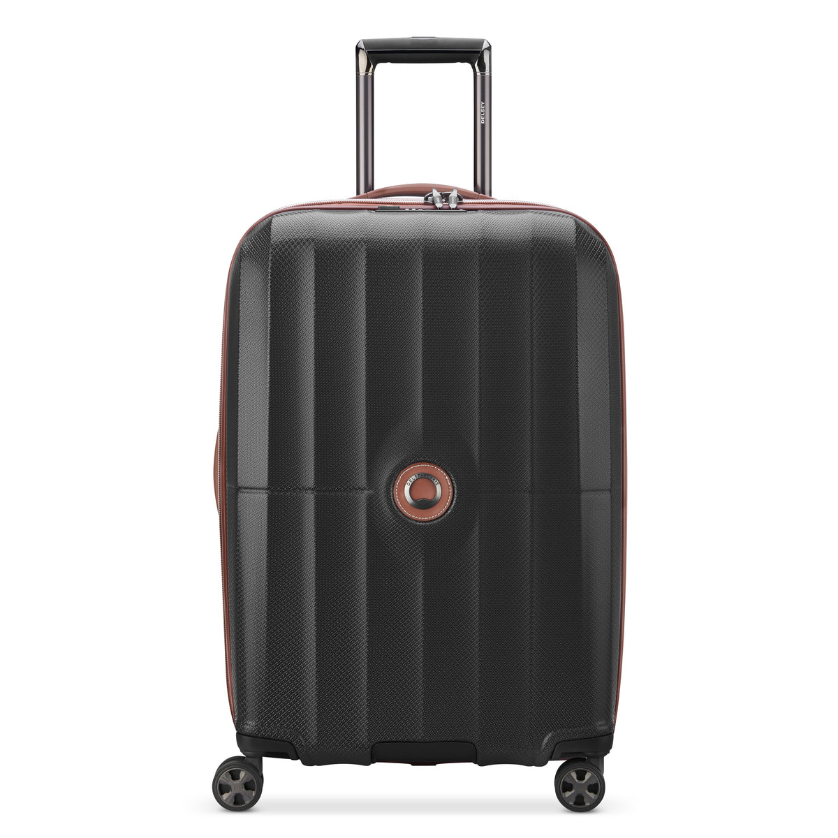 CARROUSEL | Expandable Medium Check-In Suitcase 67 CM black