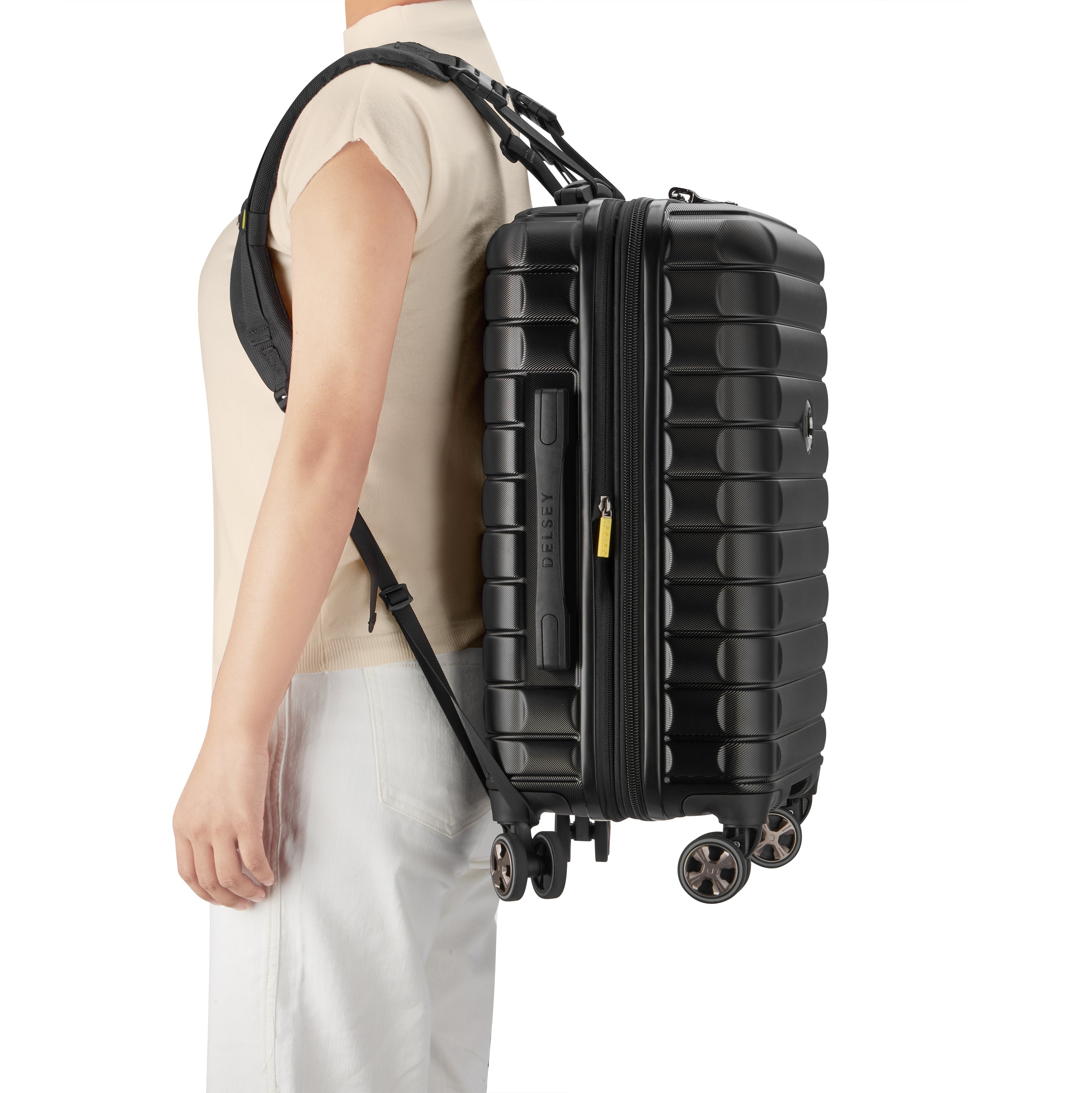 TRAVEL ACCESSORIES| Suitcase Carry Straps BLACK