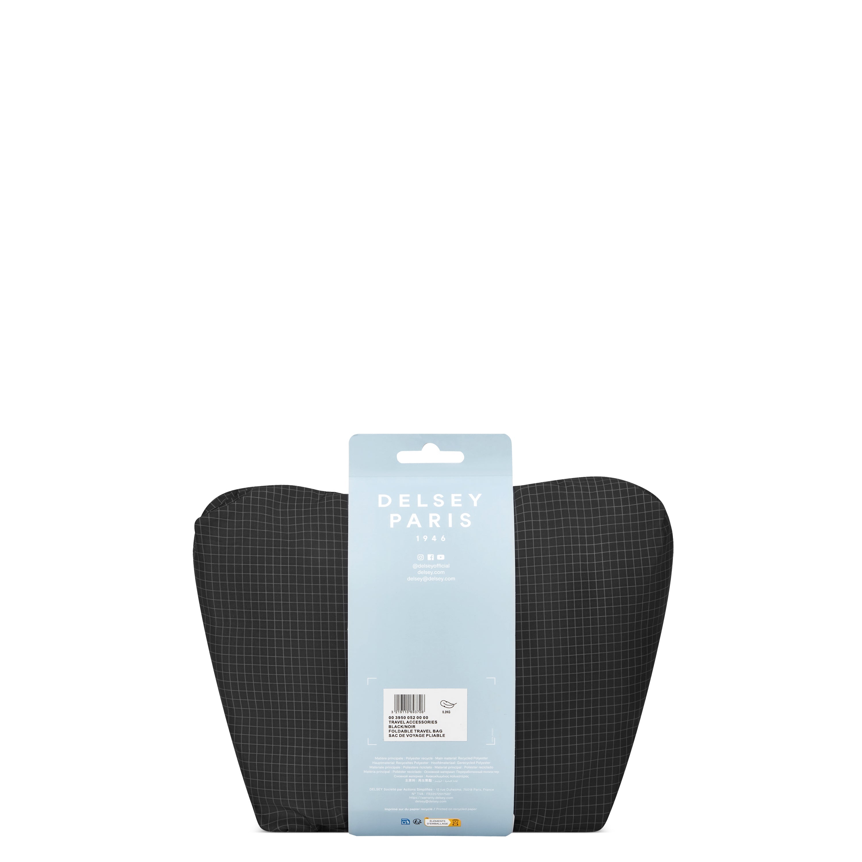 TRAVEL ACCESSORIES| Foldable Bag 56 CM BLACK