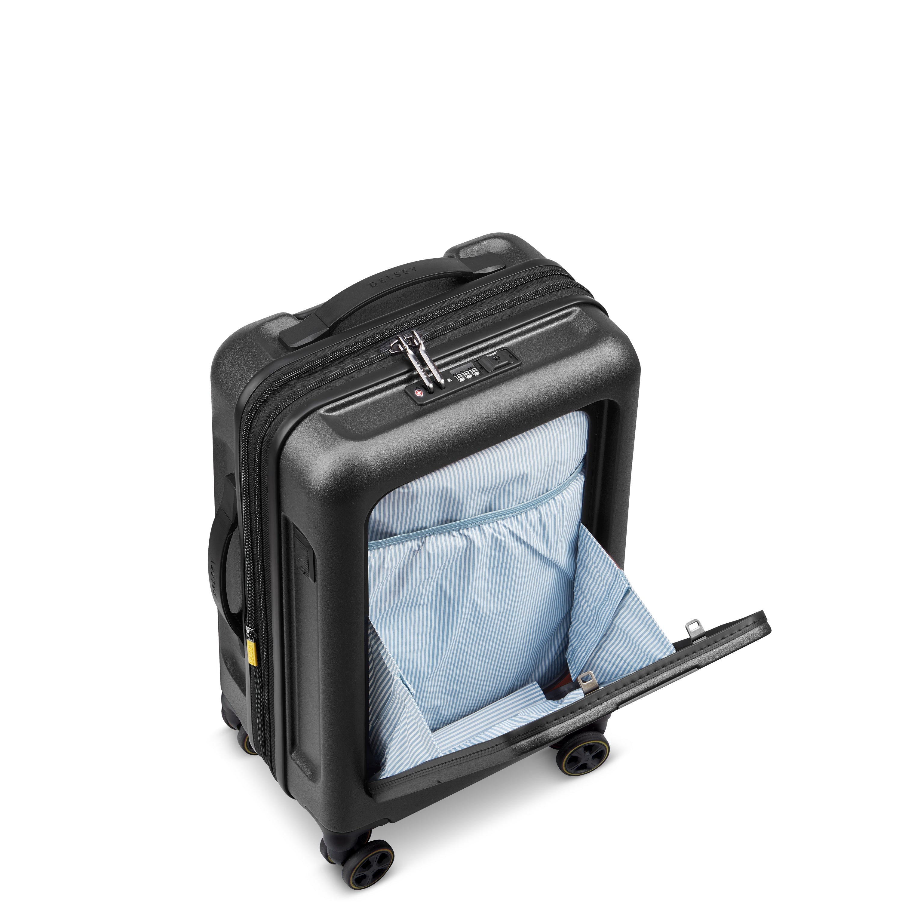 TURENNE 2.0| Suitcase Cabin Expandable 55 CM BLACK