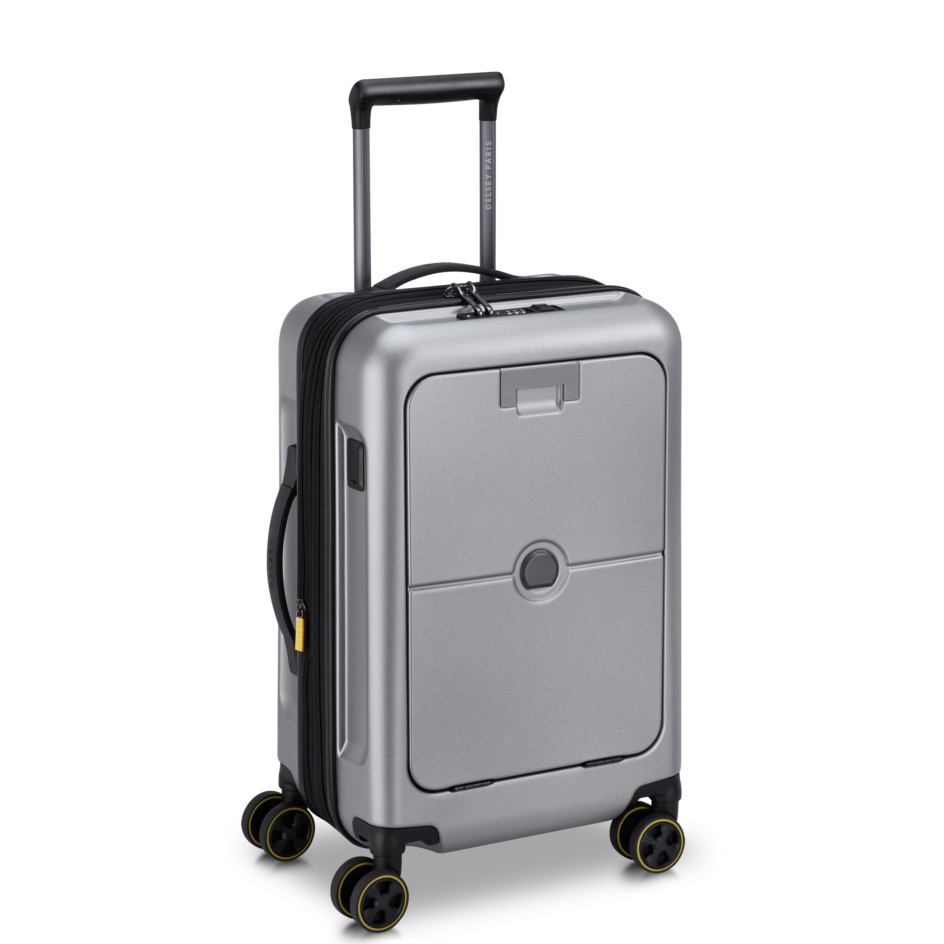 TURENNE 2.0| Koffer Kabine Erweiterbar 55 CM SILBER