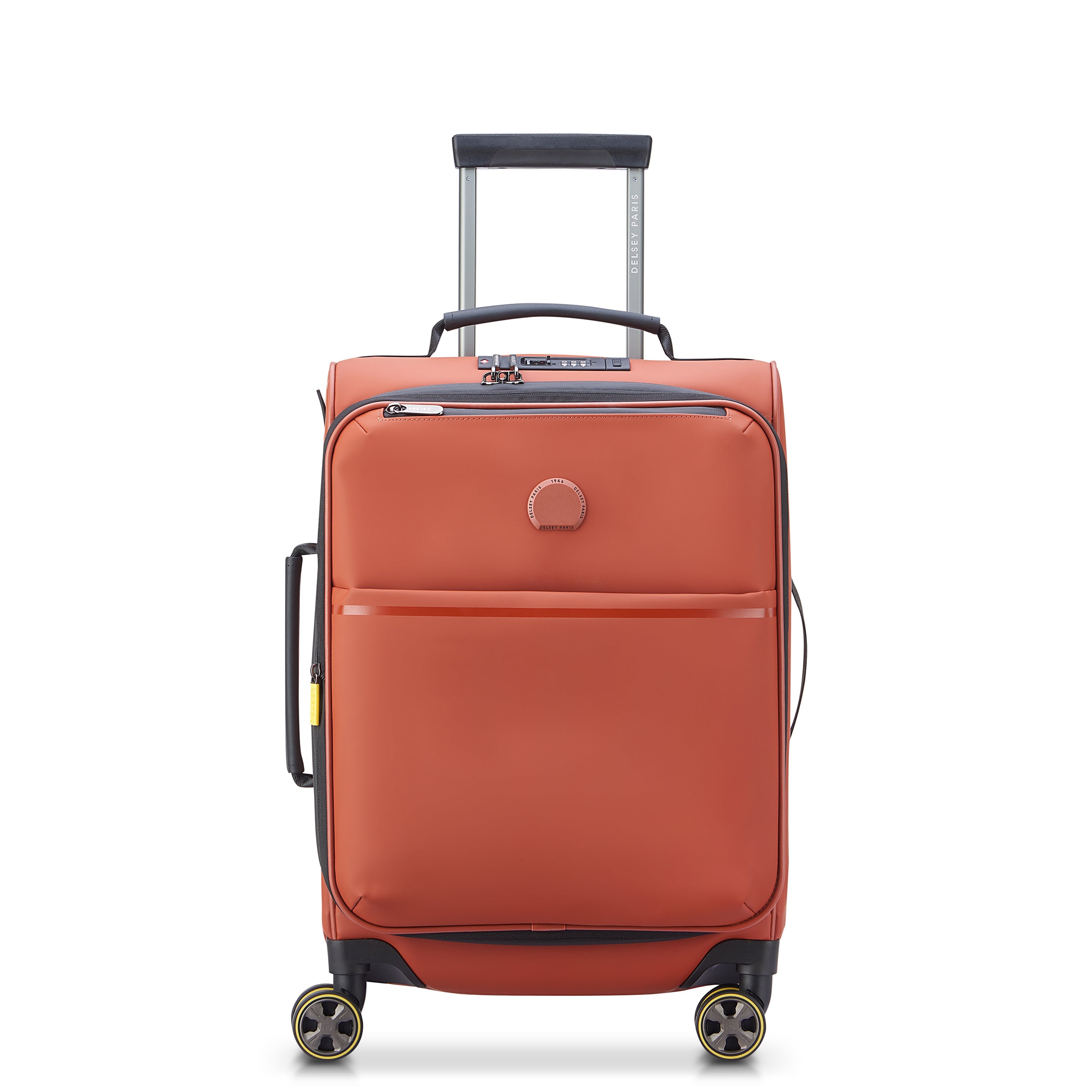 TURENNE SOFT| Valise Cabine Extensible 55 CM BRIQUE
