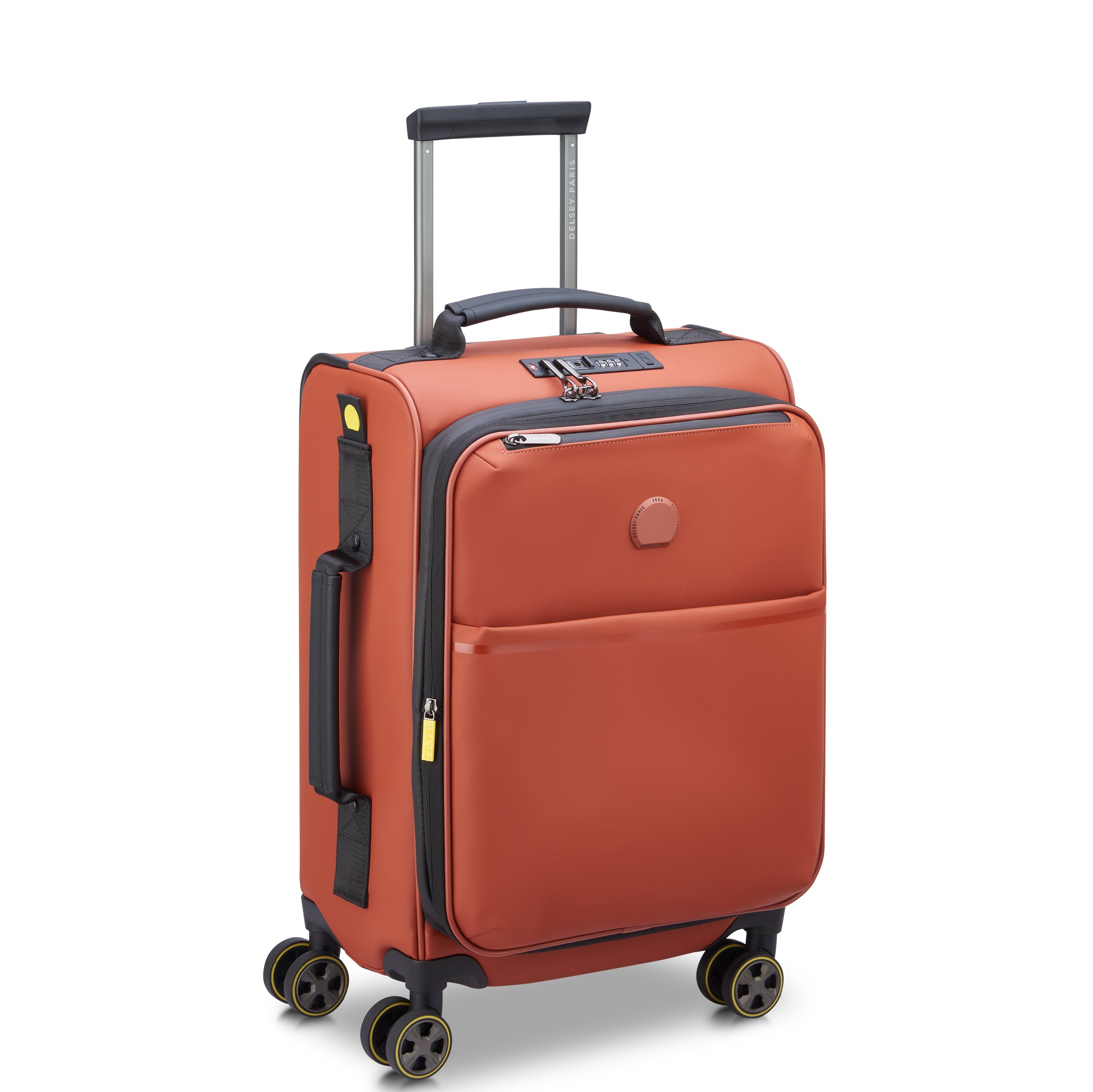 TURENNE SOFT| Valise Cabine Extensible 55 CM BRIQUE