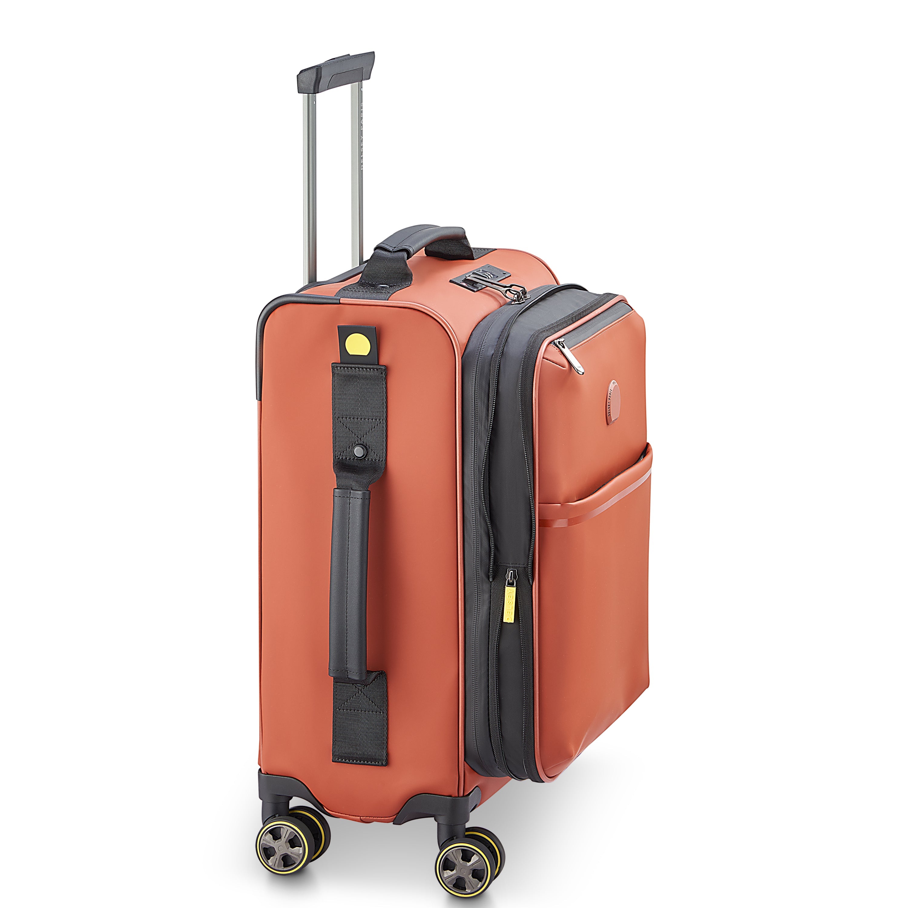 TURENNE SOFT| Valise Cabine Extensible 55 CM BRIQUE