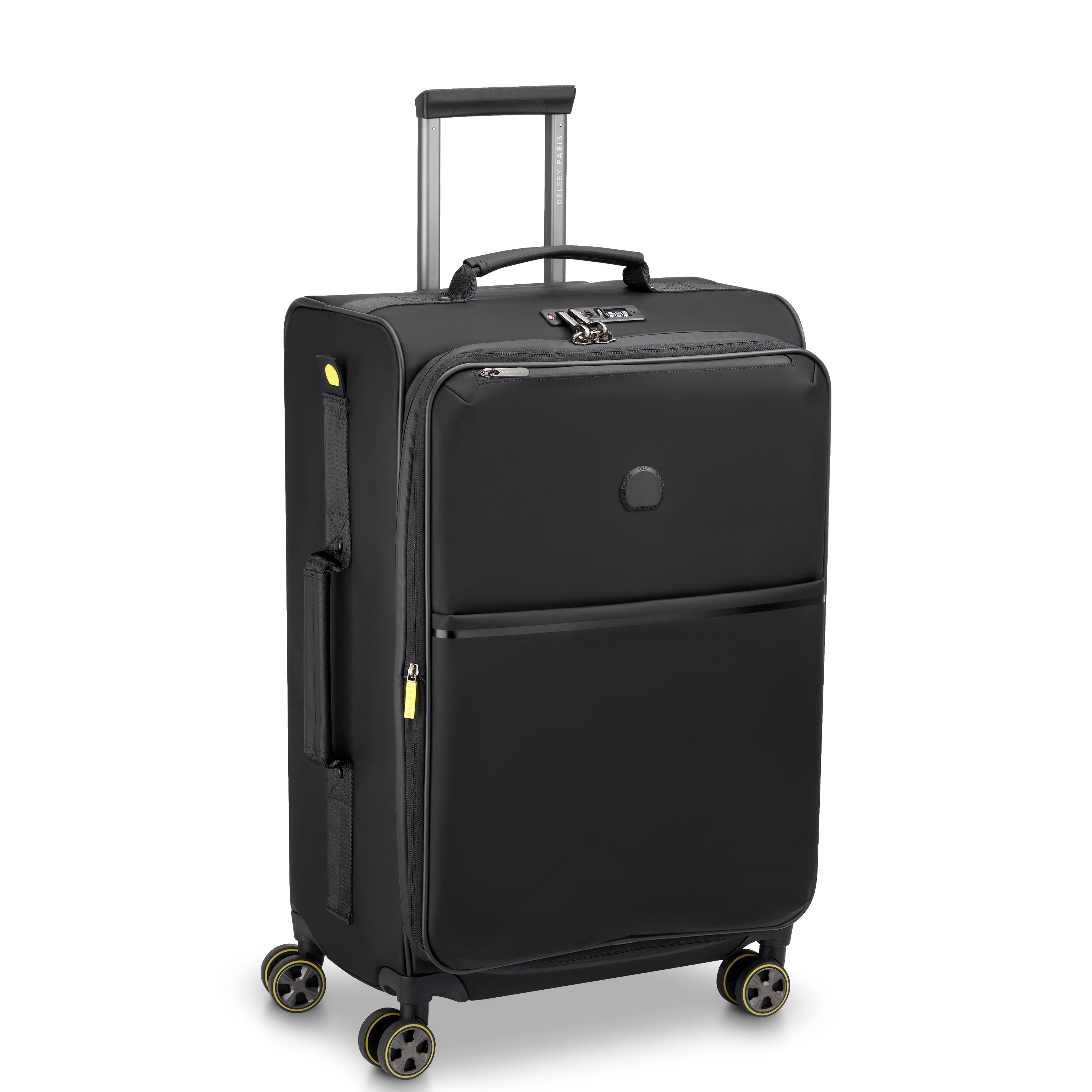 TURENNE SOFT| Koffer Aufgabe Erweiterbar 68 CM SCHWARZ