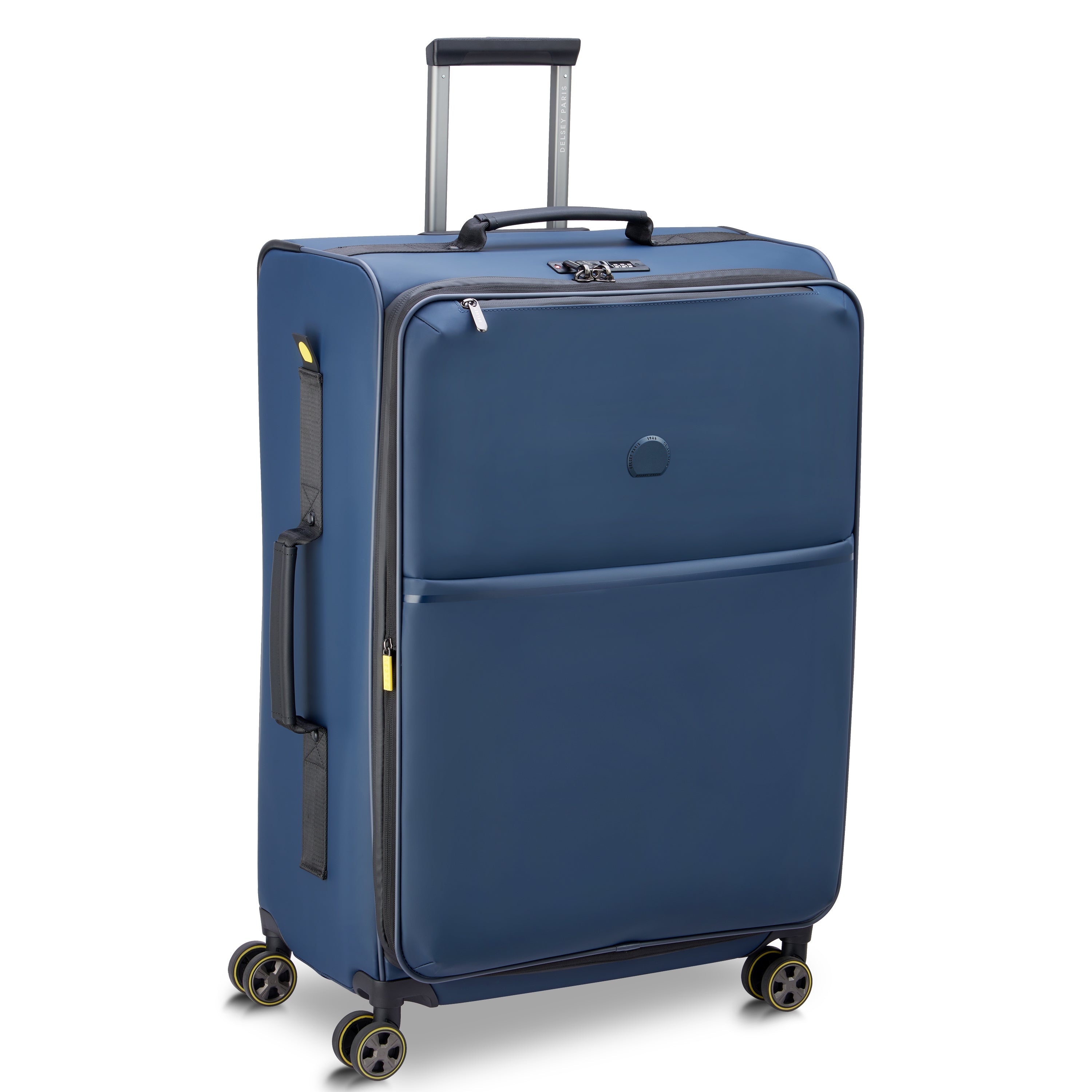 TURENNE SOFT| Koffer Aufgabegepäck Erweiterbar 76,5 CM NACHTBLAU