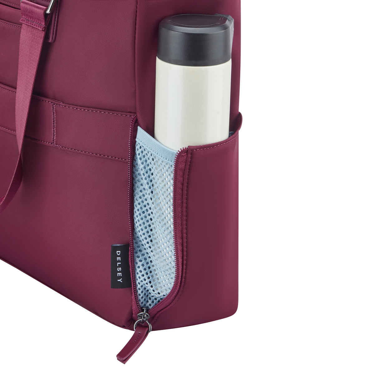 VICTOIRE | Shopper 45.5 CM BORDEAUX ROT