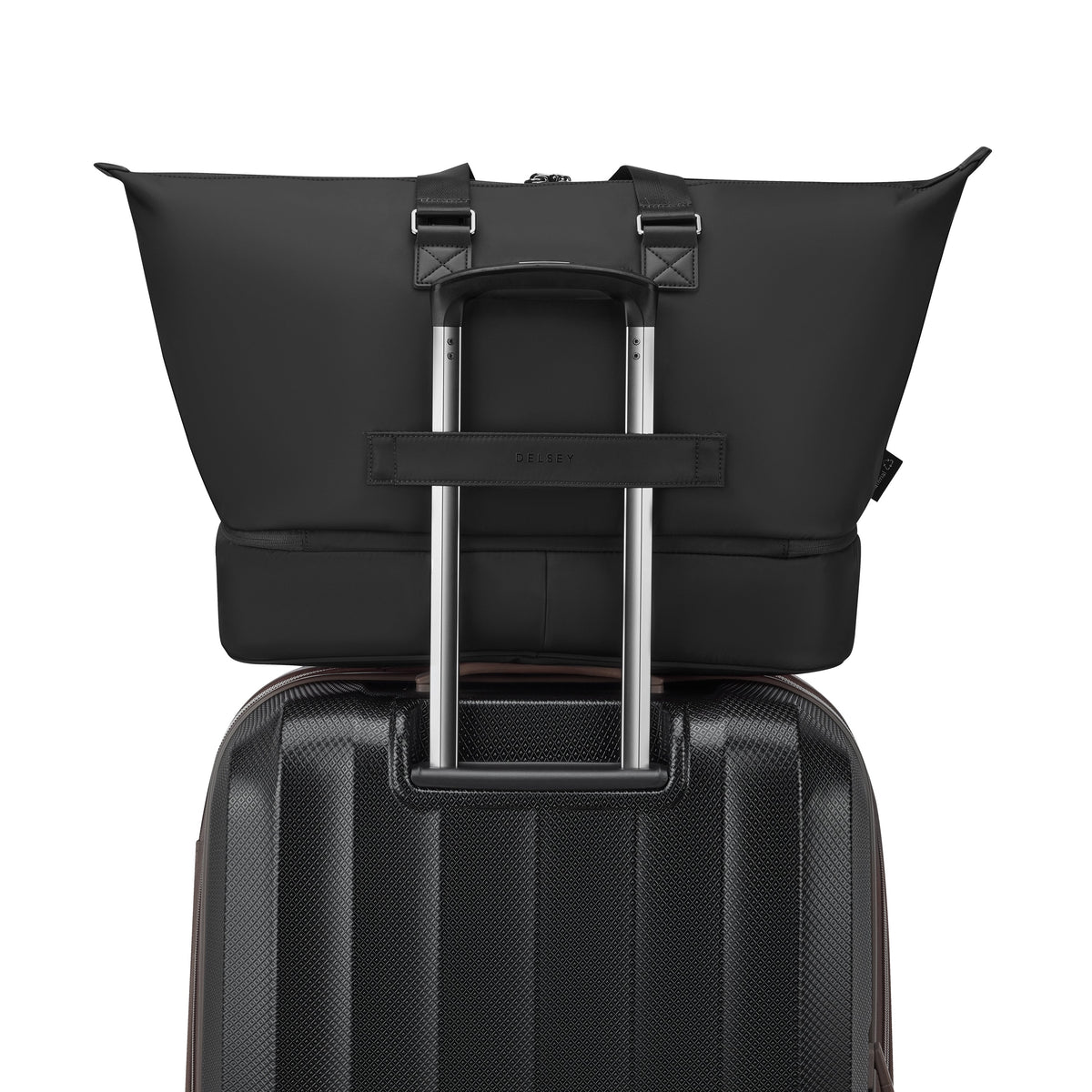 VICTOIRE | Medium Weekender Bag Check-In 61 CM BLACK