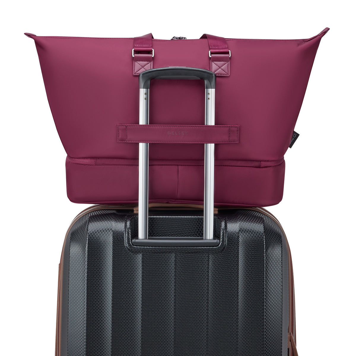 VICTOIRE | Medium Weekender Bag Check-In 61 CM BURGUNDY