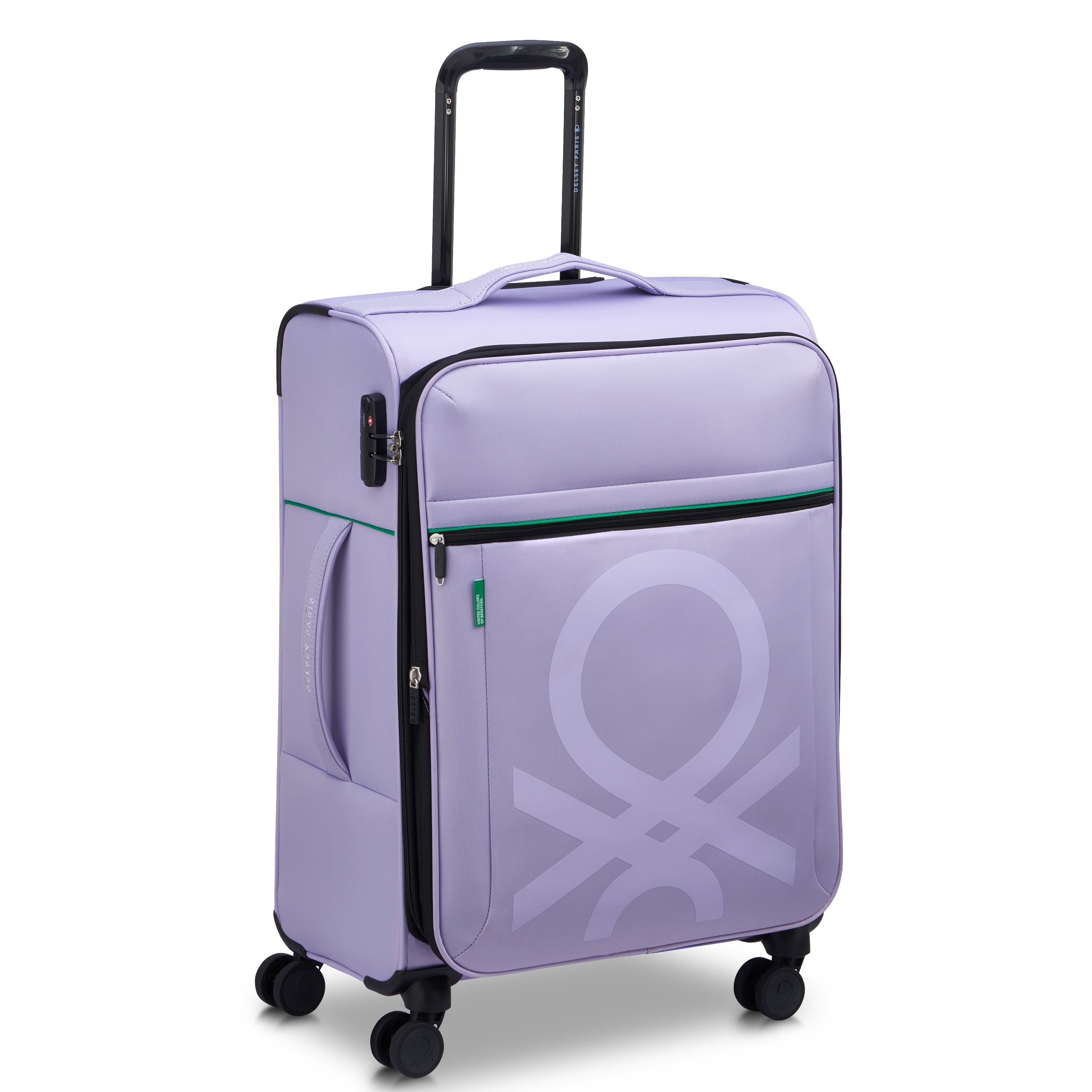 COLOR BLOCK| Koffer Aufgabe Erweiterbar 66.5 CM LAVENDEL
