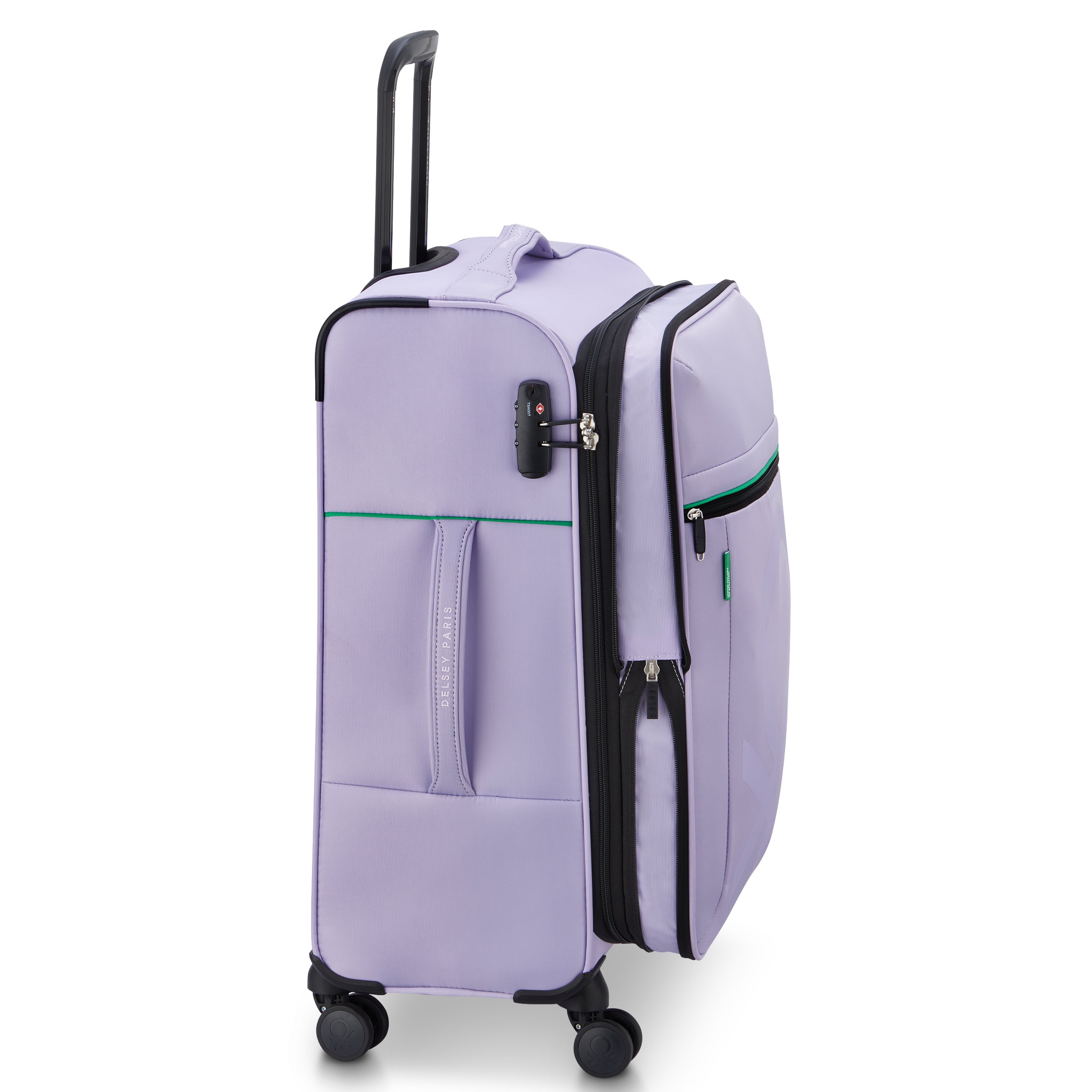 COLOR BLOCK| Koffer Aufgabe Erweiterbar 66.5 CM LAVENDEL