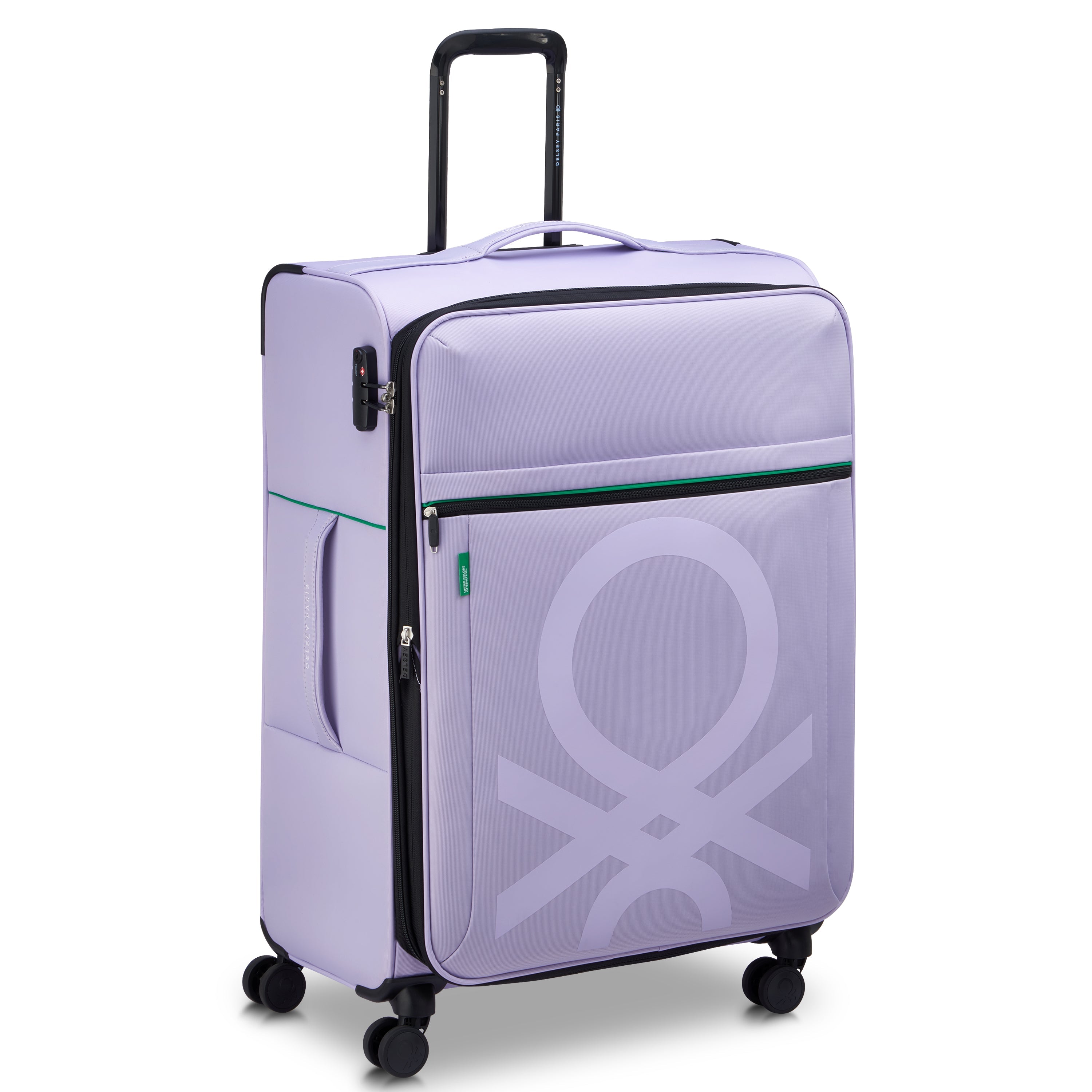 COLOR BLOCK| Valise Soute Extensible 76.5 CM LAVANDE