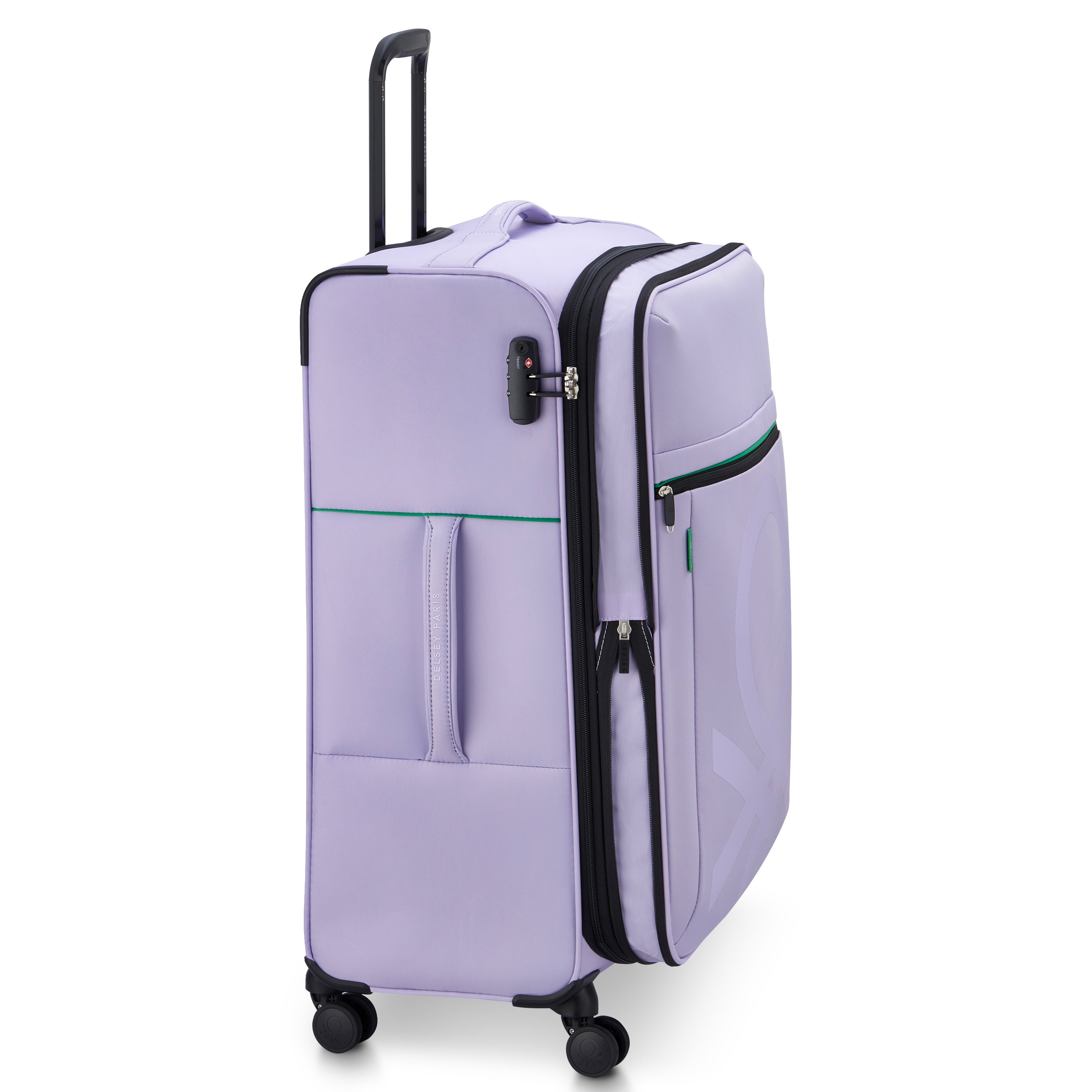 COLOR BLOCK| Valise Soute Extensible 76.5 CM LAVANDE