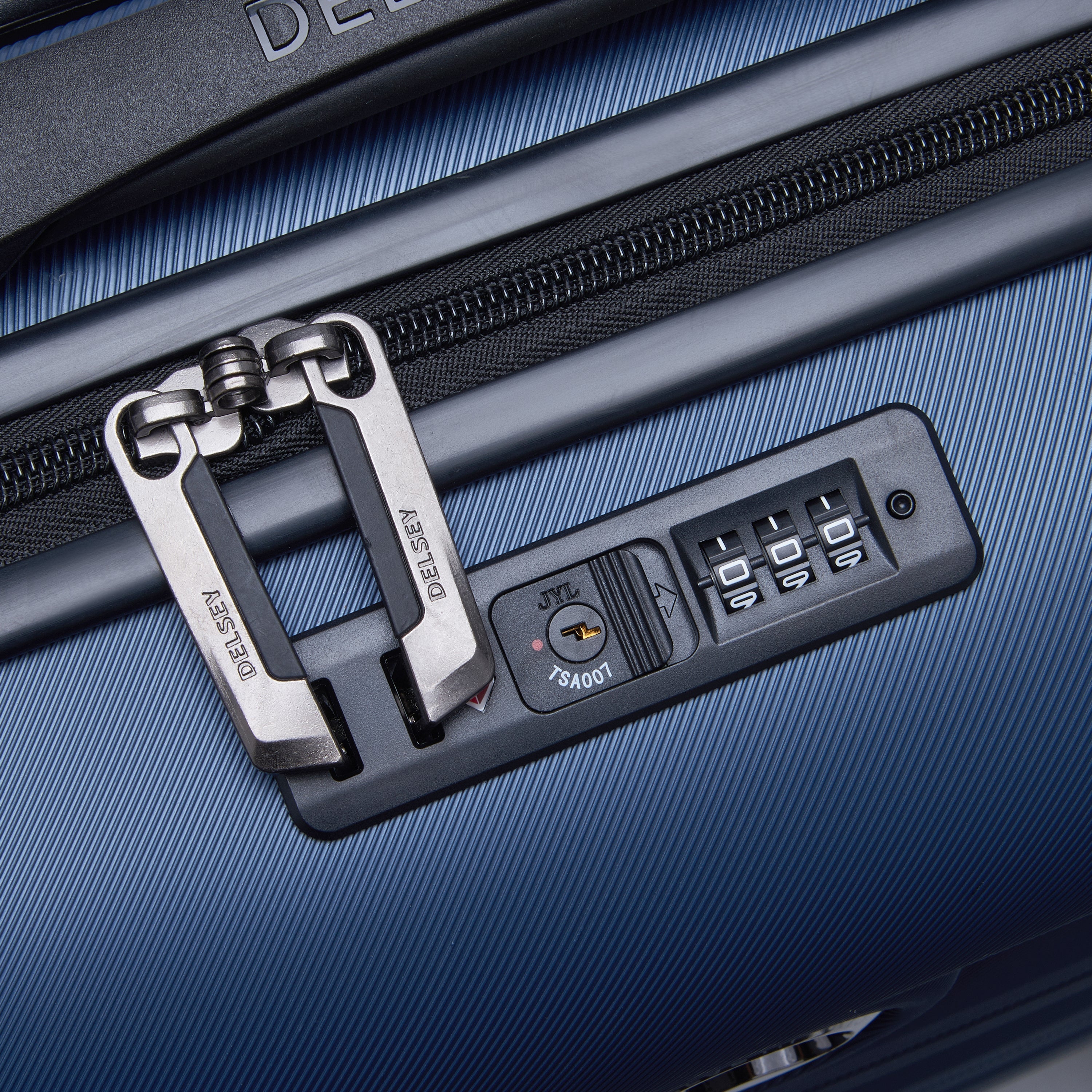 AIR ARMOUR| Valise Cabine Slim Extensible 55 CM BLEU NUIT