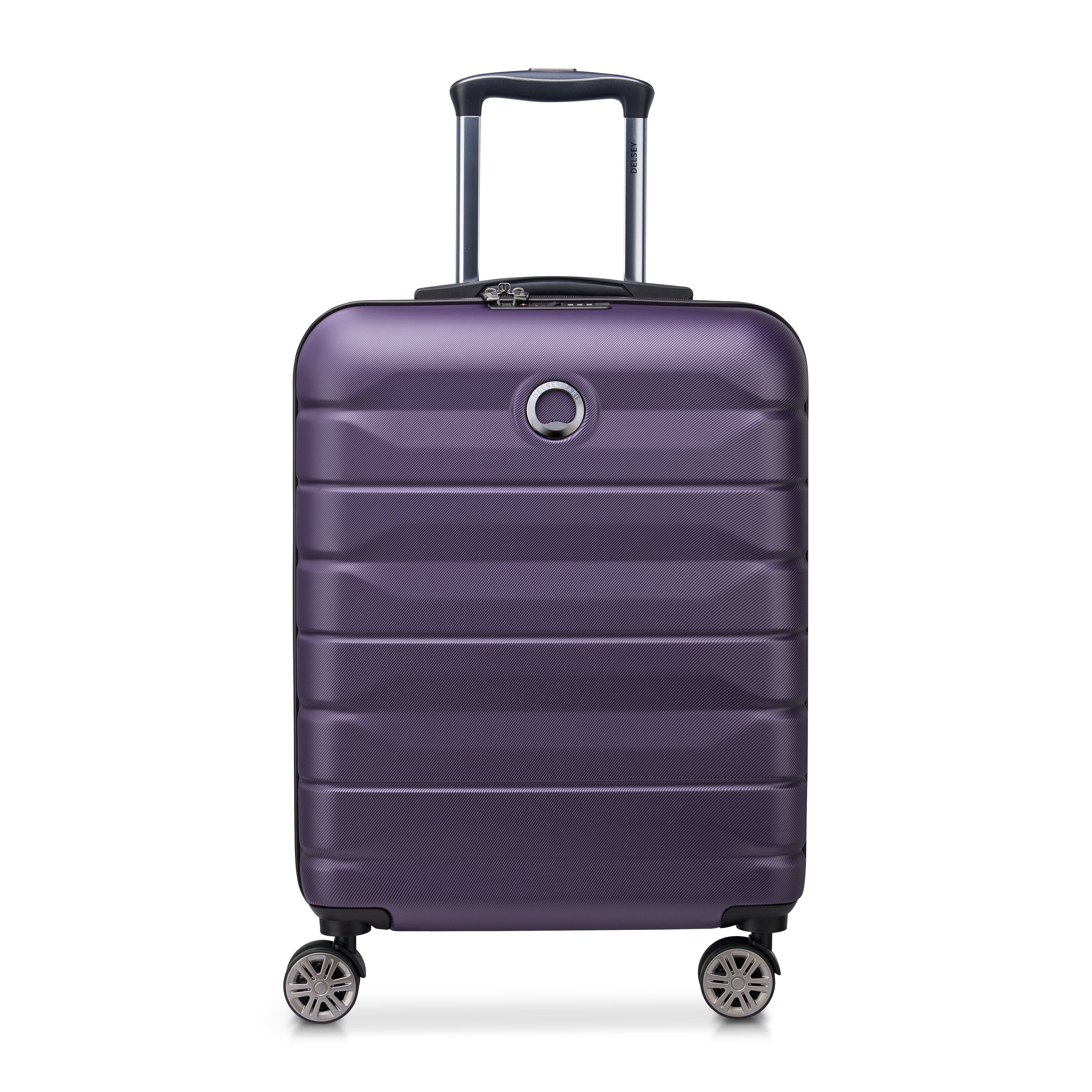 AIR ARMOUR| Valise Cabine Slim Extensible 55 CM VIOLET FONCÉ