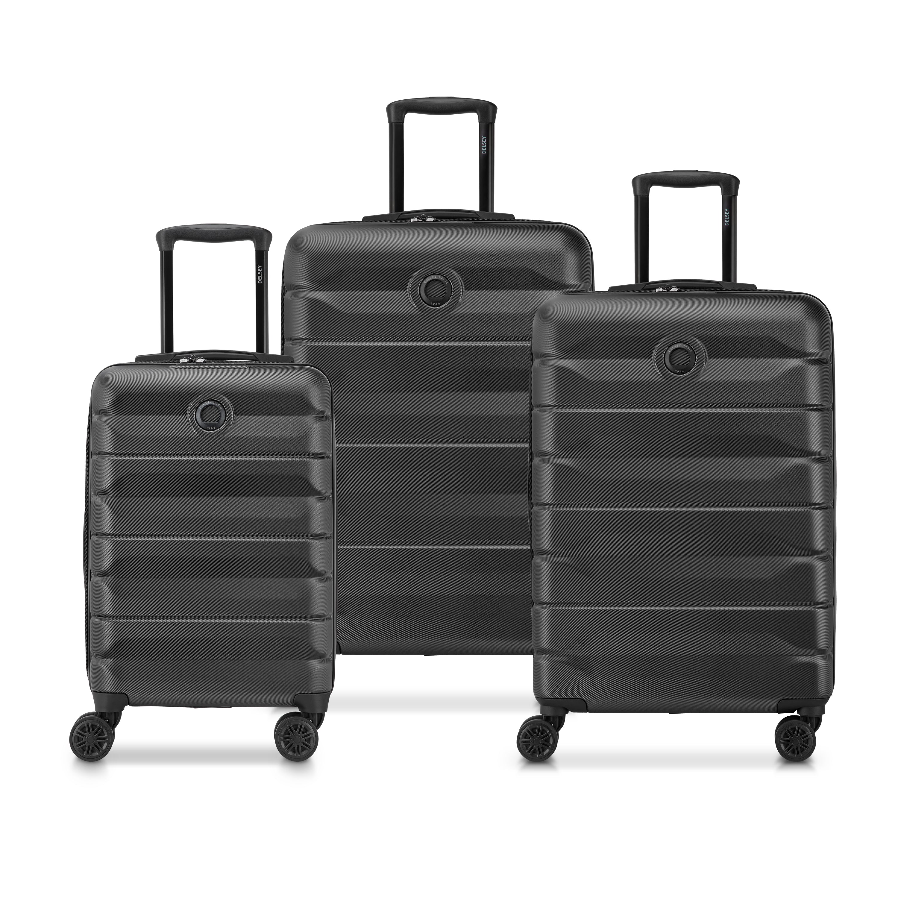 AIR ARMOUR | Set de 3 Bagaglio NERO