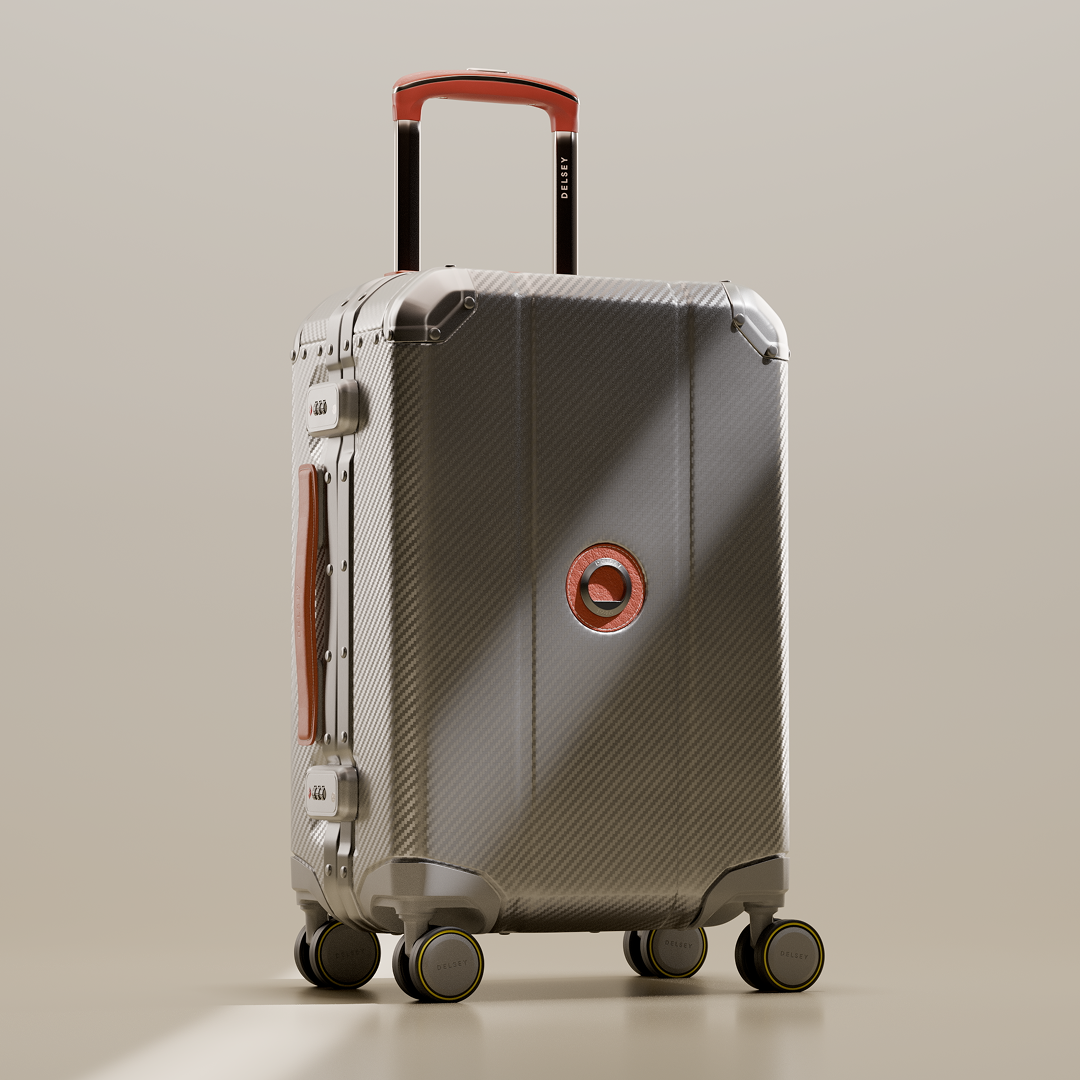 ALU'R | Valise Cabine 55 CM ARGENT