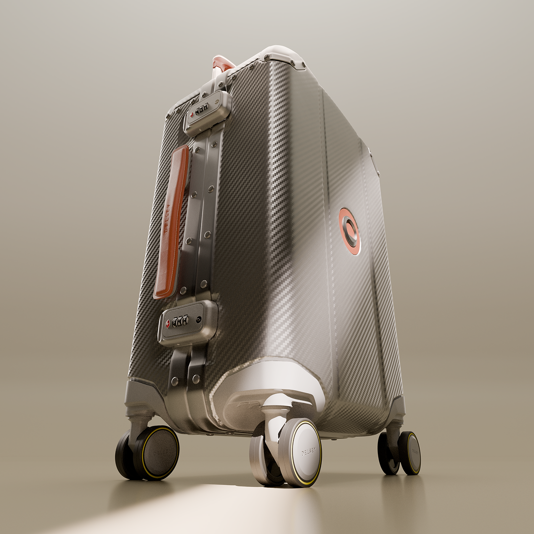 ALU'R | Valise Cabine 55 CM ARGENT