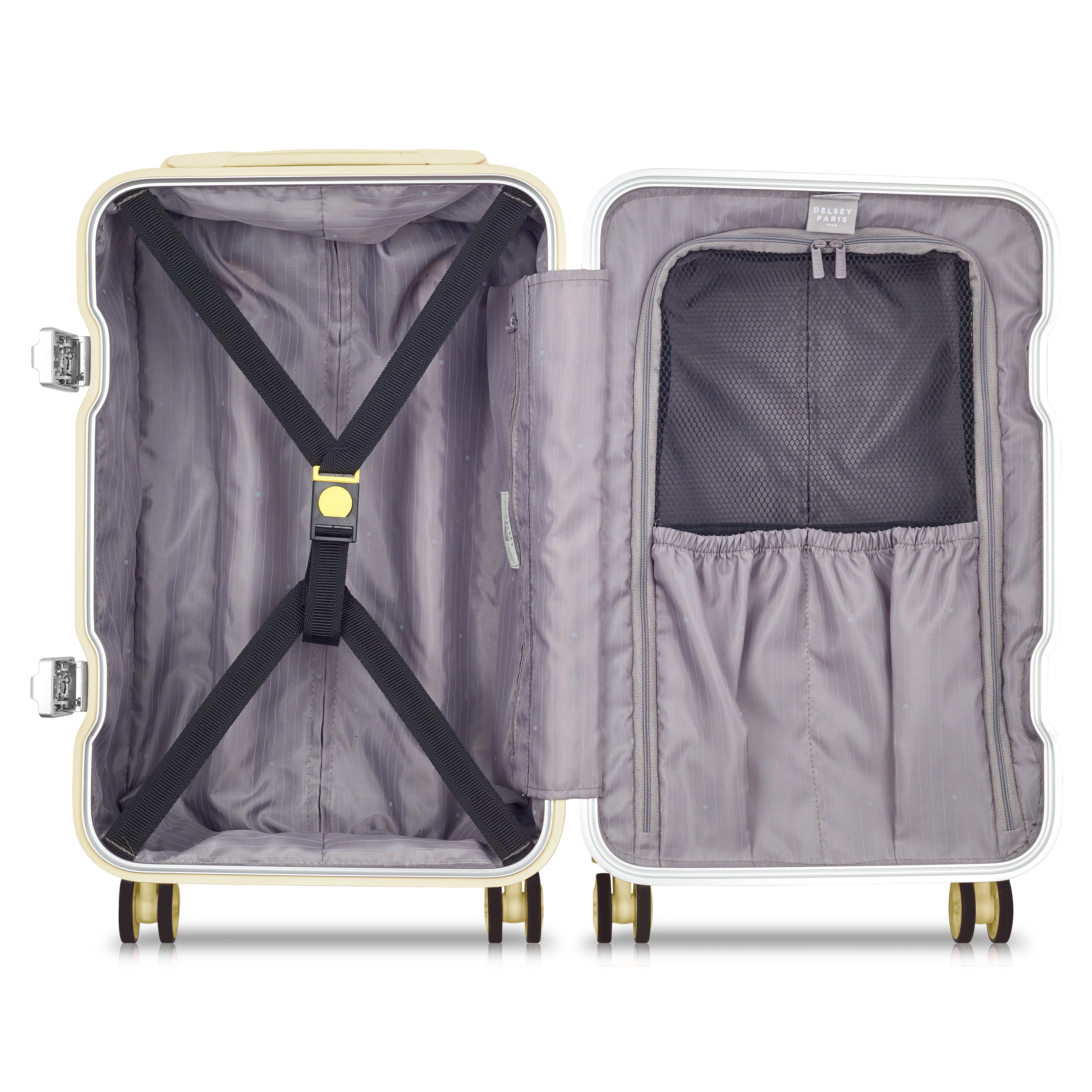 BASTILLE 2.0| Maleta Cabina 55 CM AMARILLO PÁLIDO