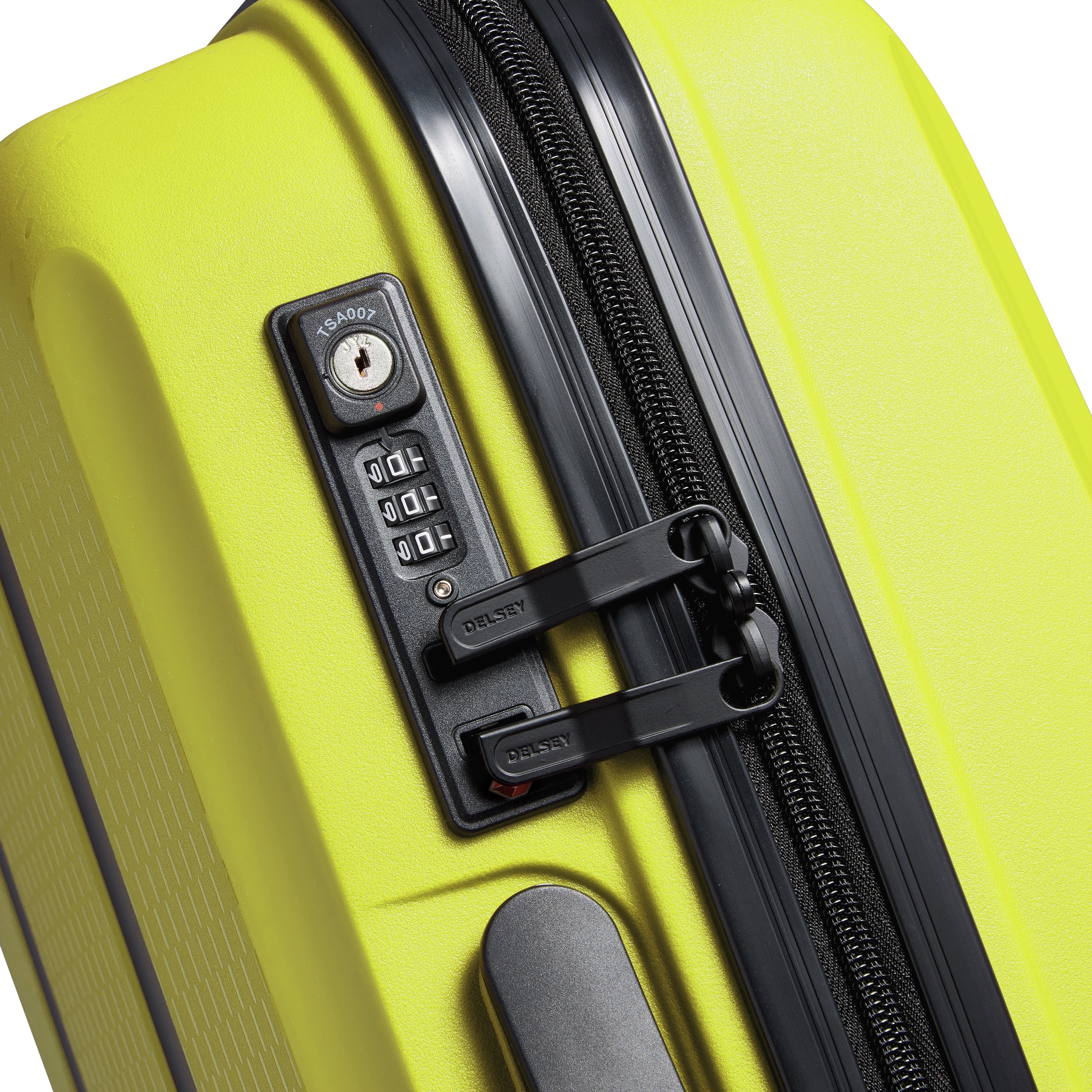 BELMONT PLUS| Koffer Kabine Slim 55 CM GRÜN CHARTREUSE