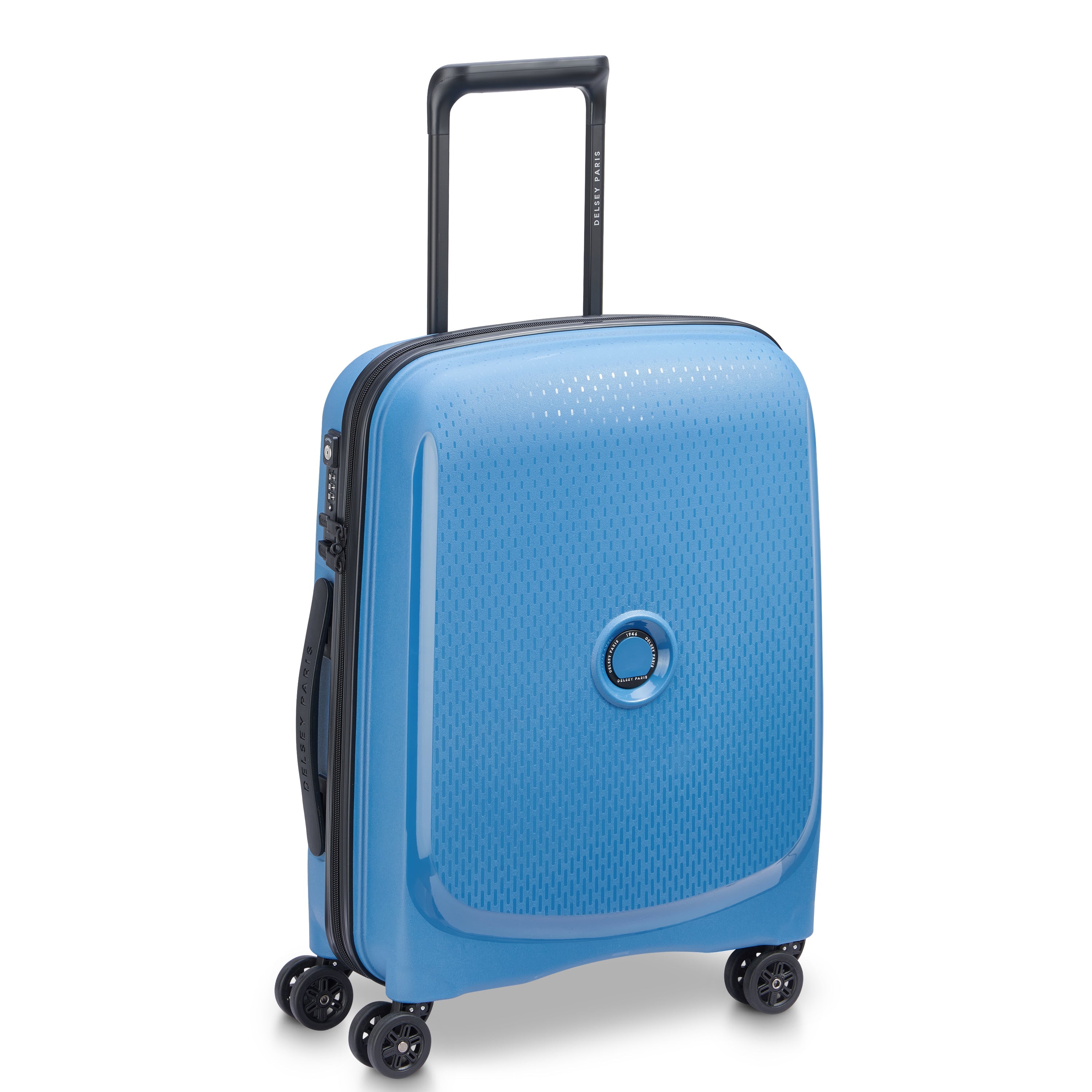 BELMONT PLUS| Suitcase Cabin slim 55 CM ZINC BLUE