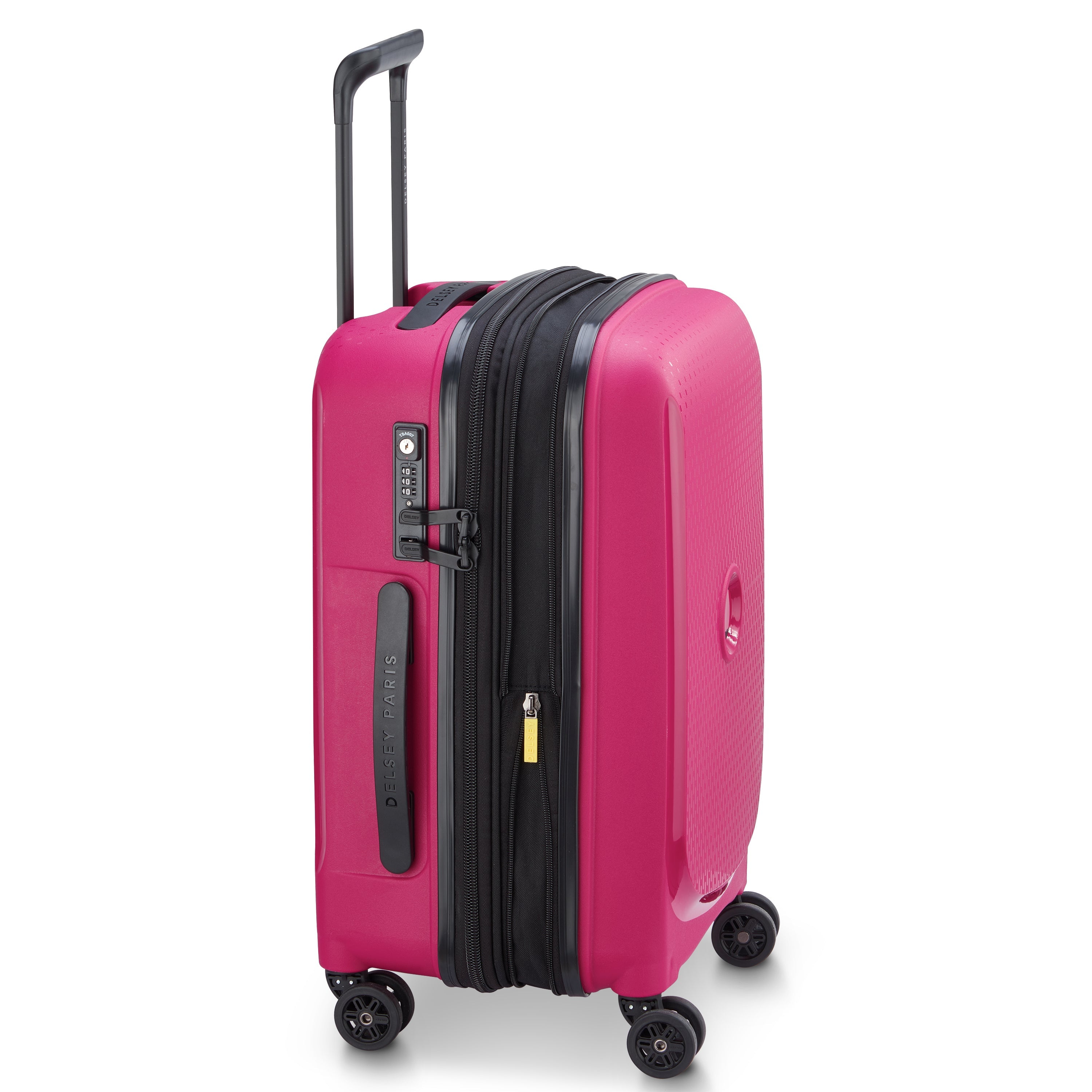 BELMONT PLUS| Suitcase Cabin Expandable 55 CM RASPBERRY