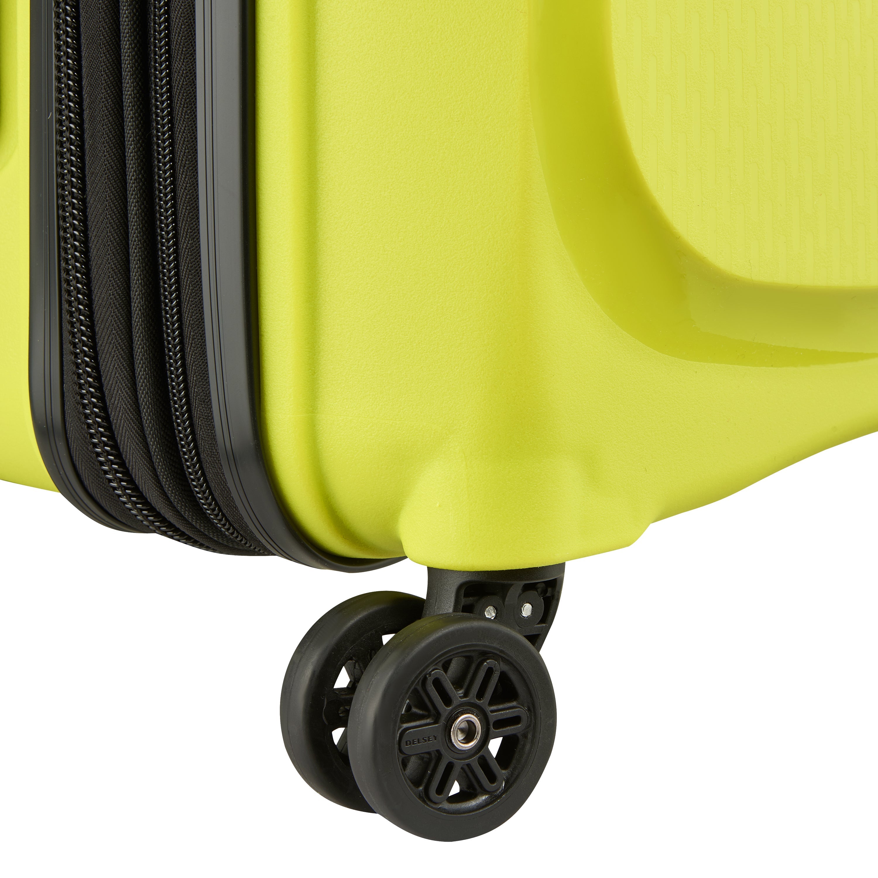 BELMONT PLUS| Koffer Handbagage Uitbreidbaar 55 CM GROEN CHARTREUSE