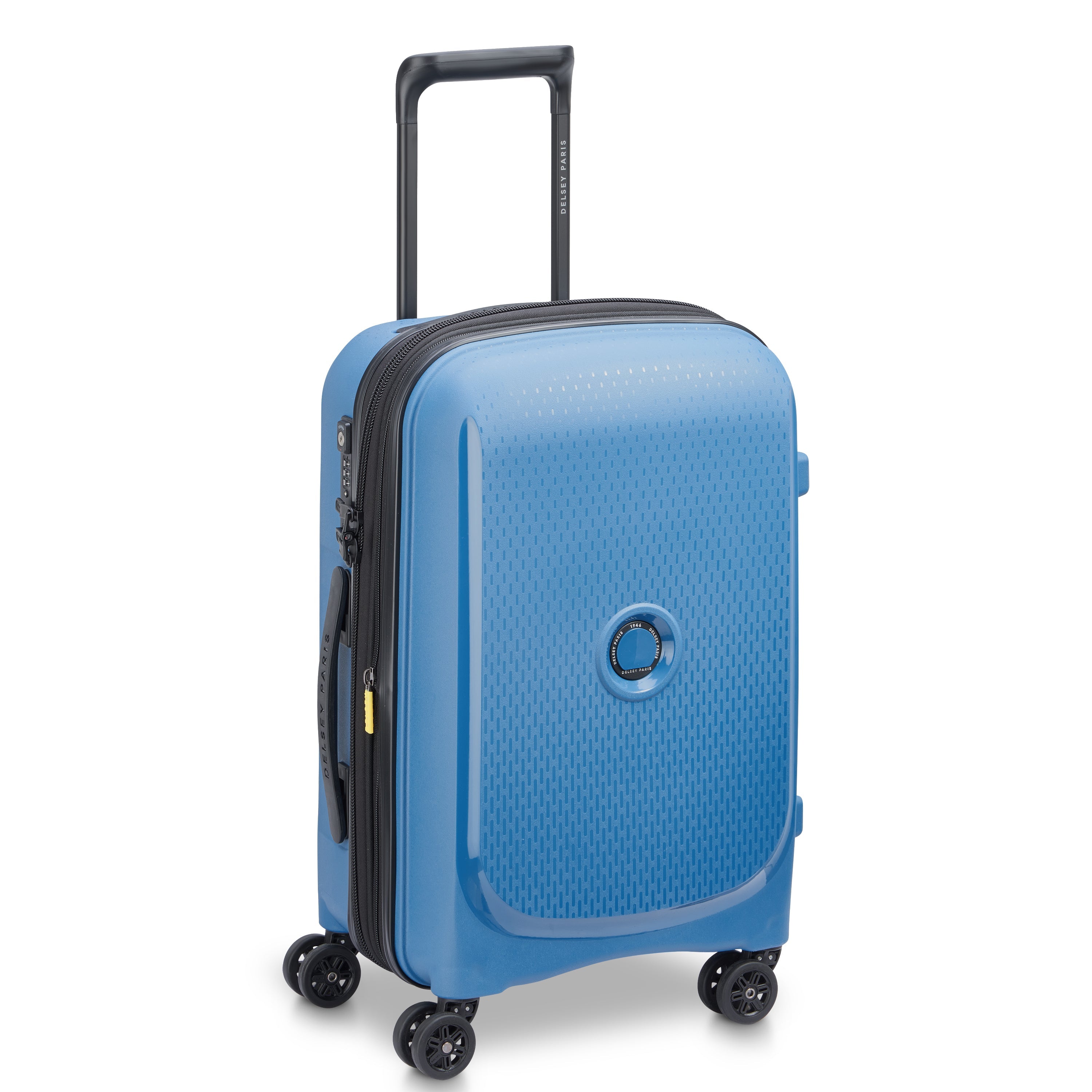 BELMONT PLUS| Suitcase Cabin Expandable 55 CM ZINC BLUE