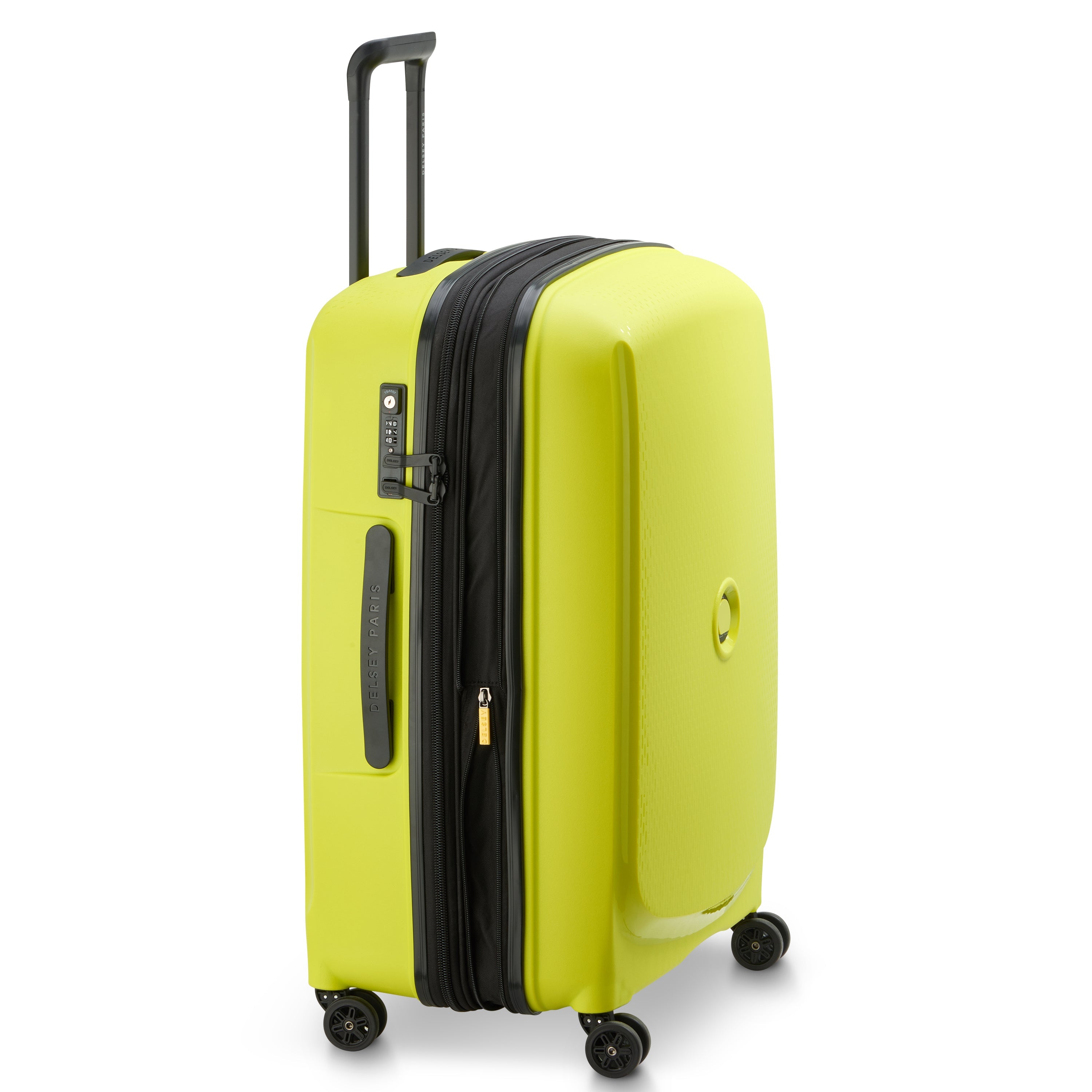 BELMONT PLUS| Maleta Facturada Extensible 70,5 CM VERDE CHARTREUSE