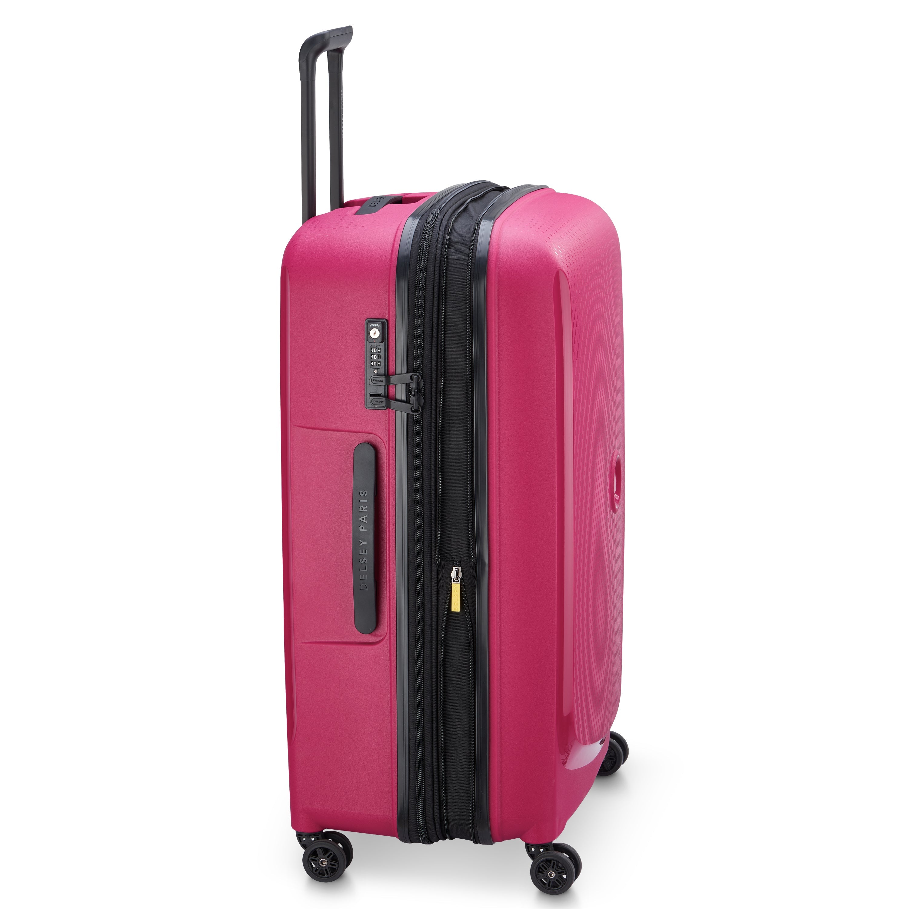 BELMONT PLUS| Suitcase Check-In Expandable 76 CM RASPBERRY