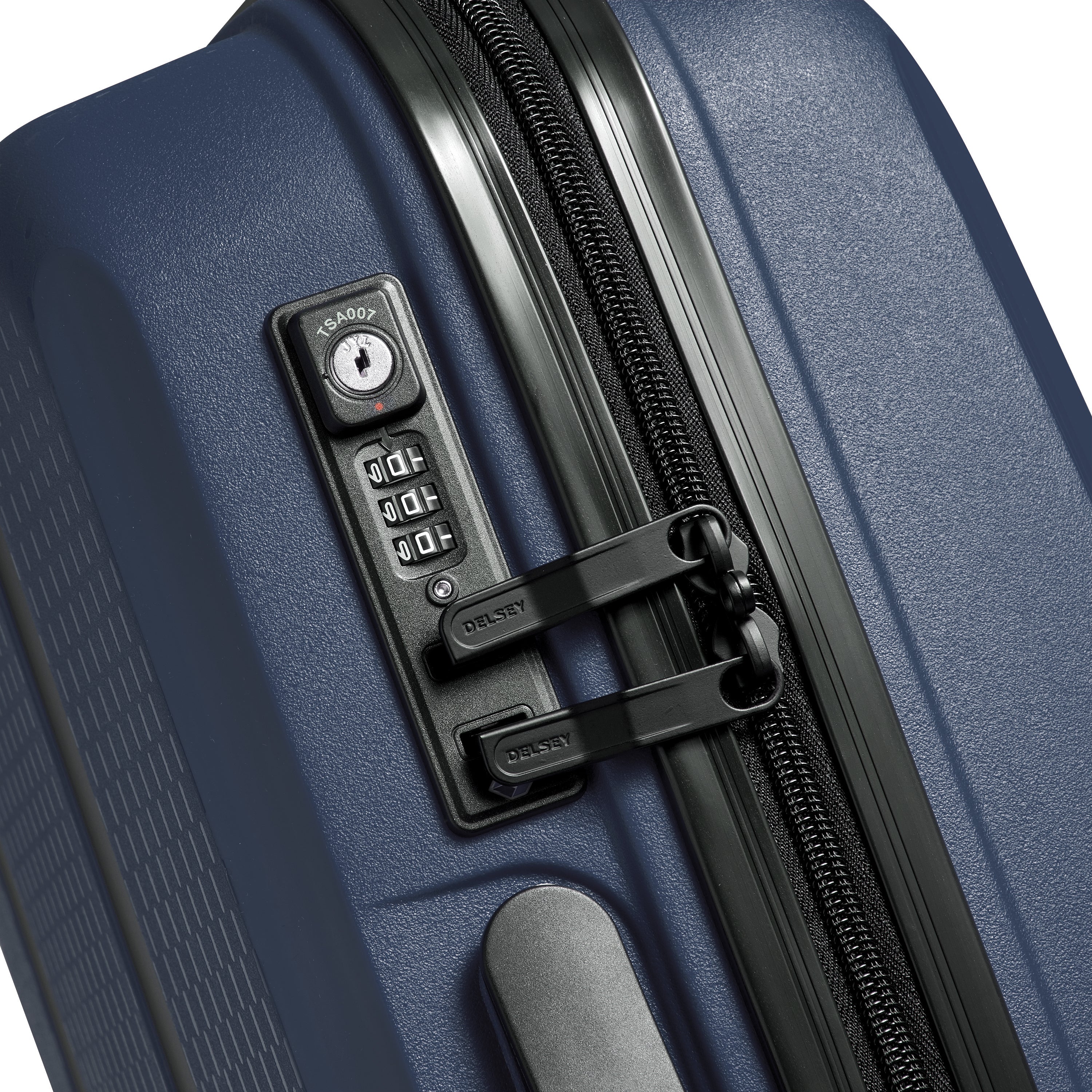 BELMONT PLUS| Suitcase Cabin slim 55 CM BLUE