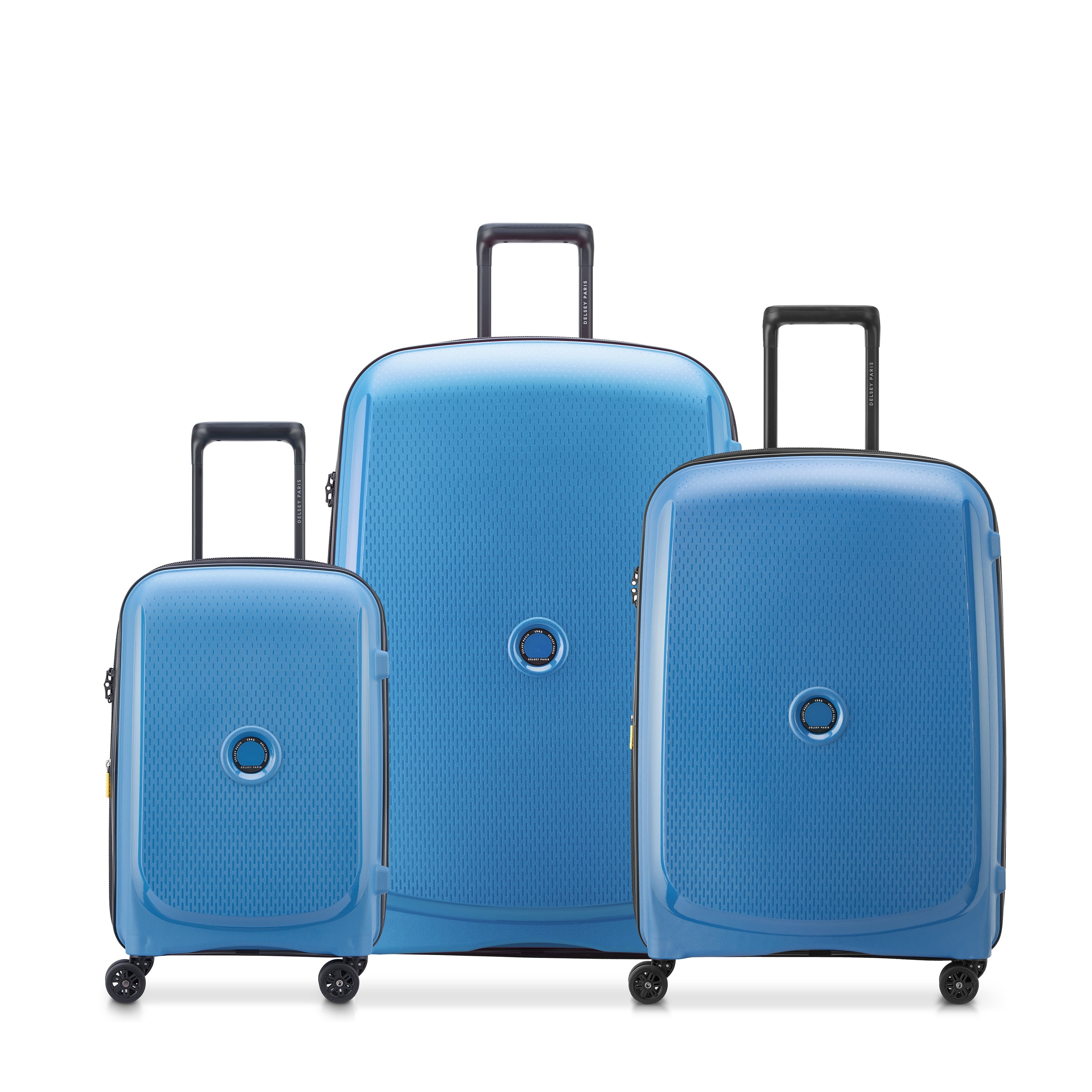 BELMONT PLUS | 3-Pieces Luggage Set ZINC BLUE