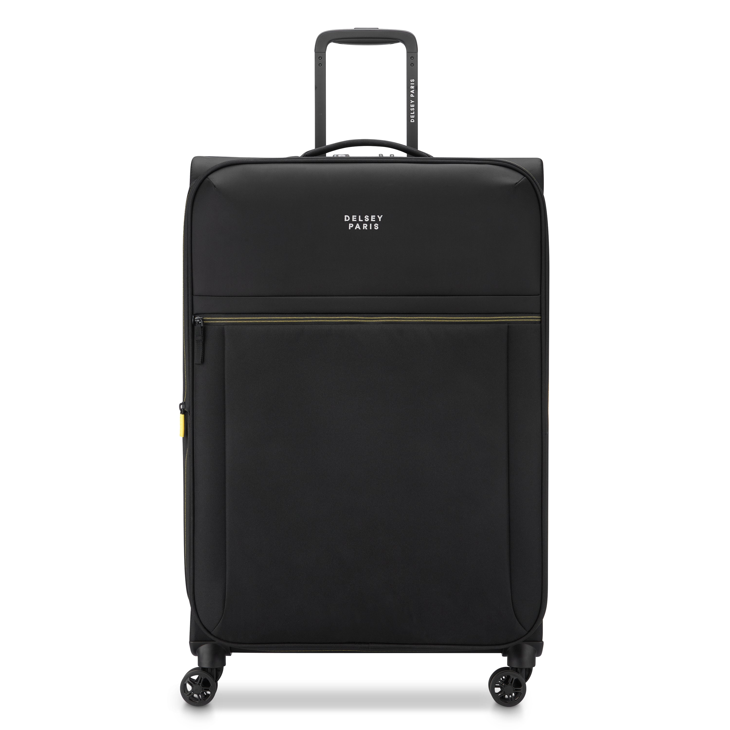 BROCHANT 3| Suitcase Check-In Expandable 78 CM DEEP BLACK
