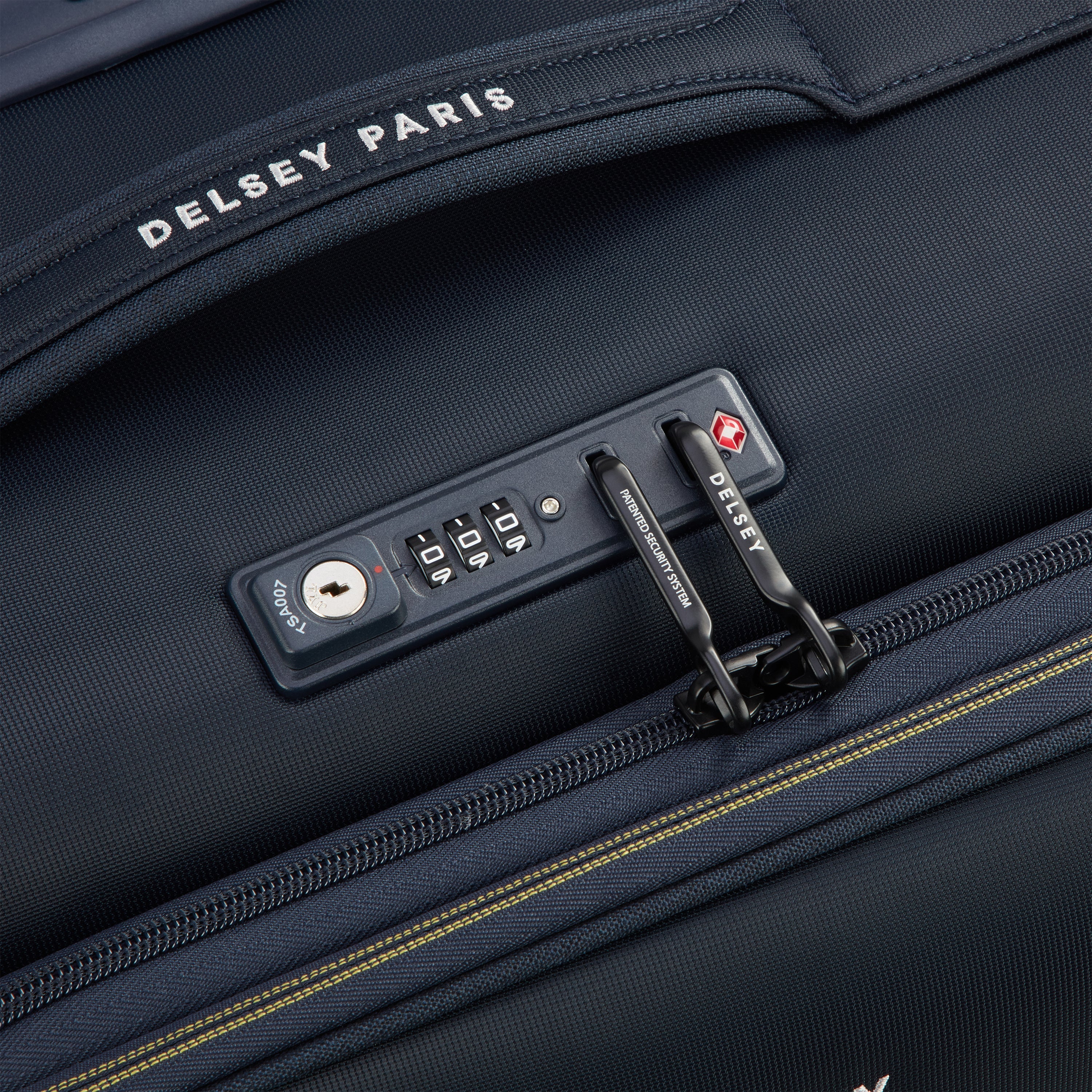 BROCHANT 3| Suitcase Cabin Expandable 55 CM NAVY