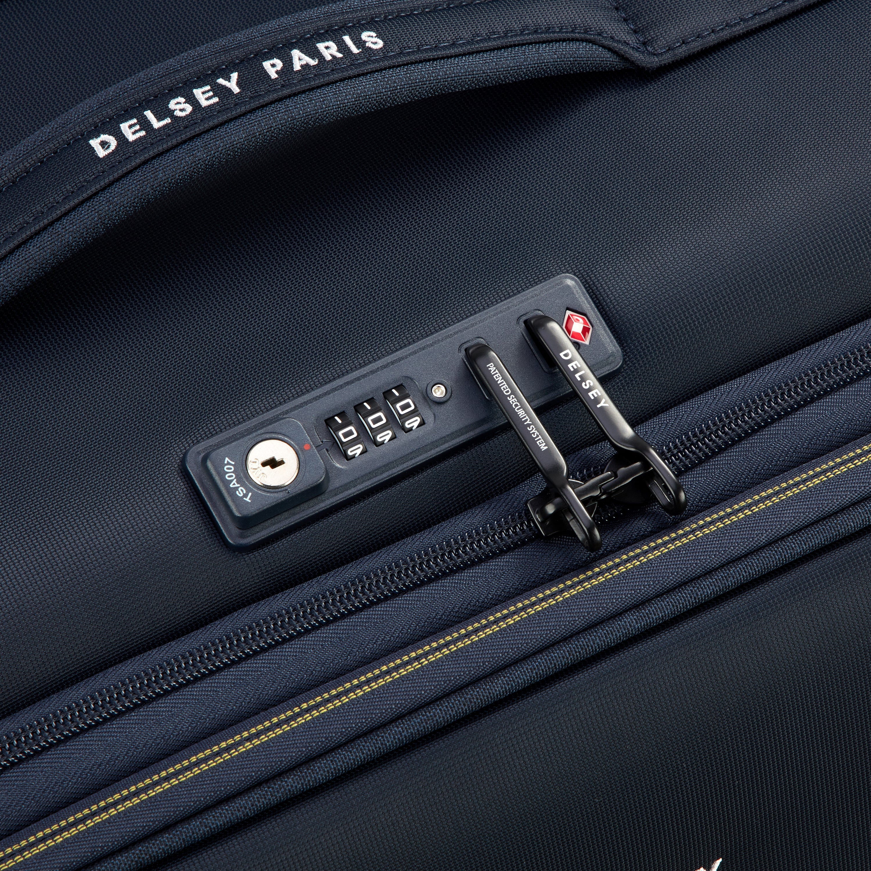 BROCHANT 3| Suitcase Check-In Expandable 67 CM NAVY
