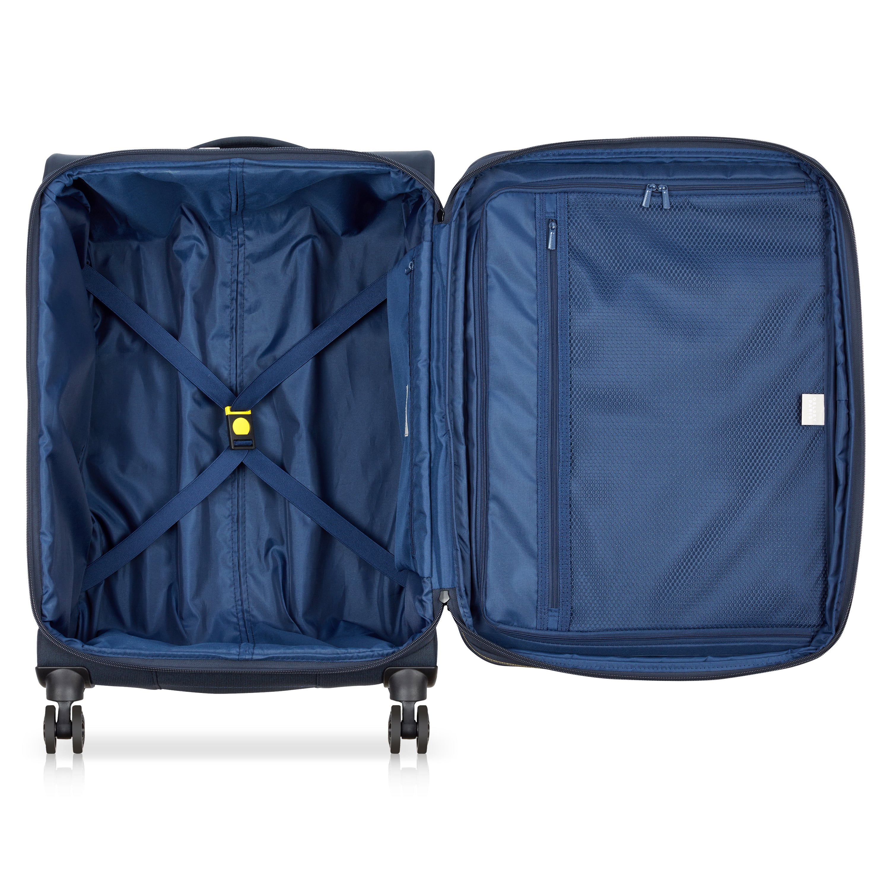 BROCHANT 3| Suitcase Check-In Expandable 67 CM NAVY