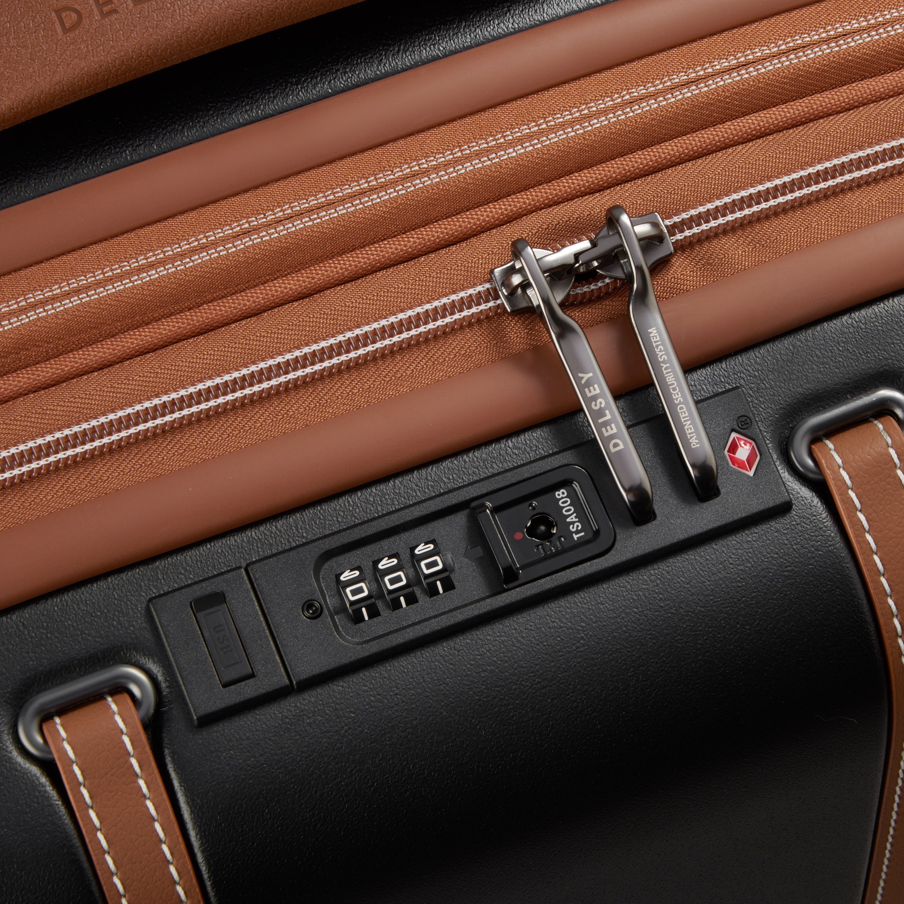 CADENCE| Suitcase Cabin Expandable 55 CM BLACK