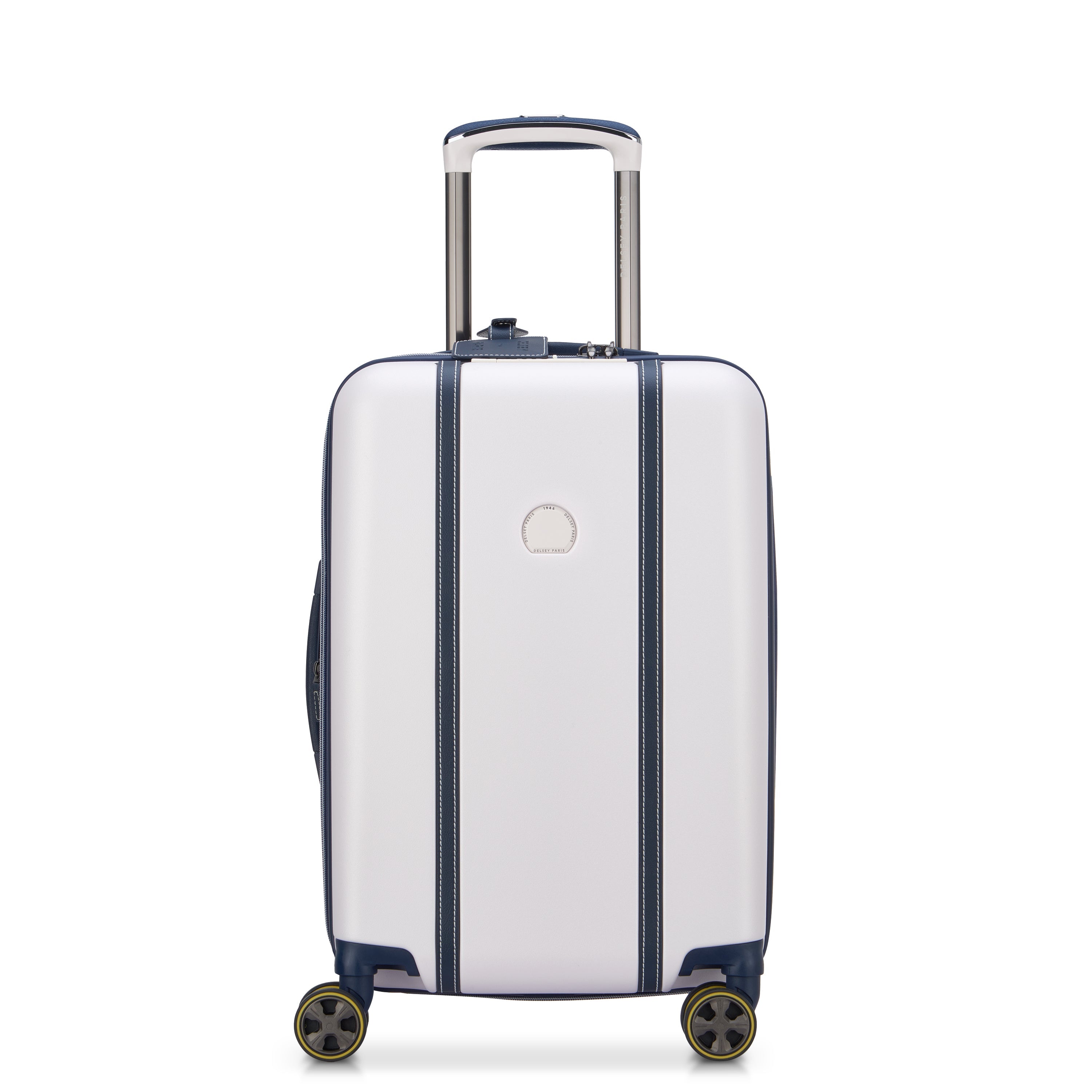 CADENCE| Suitcase Cabin Expandable 55 CM IVORY/NAVY